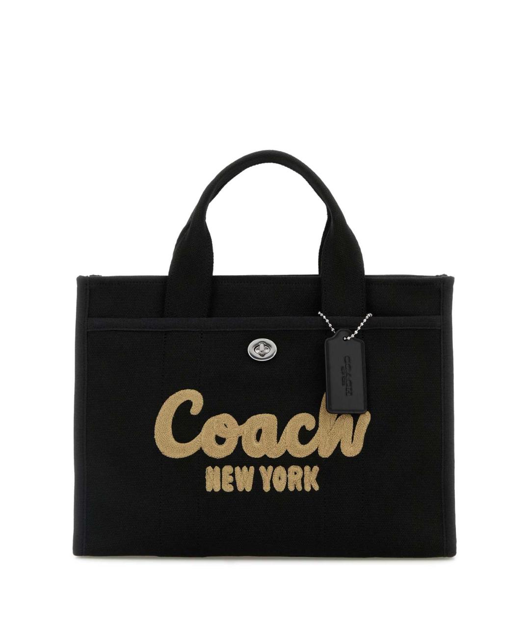 COACH Черная сумка тоут, фото 1