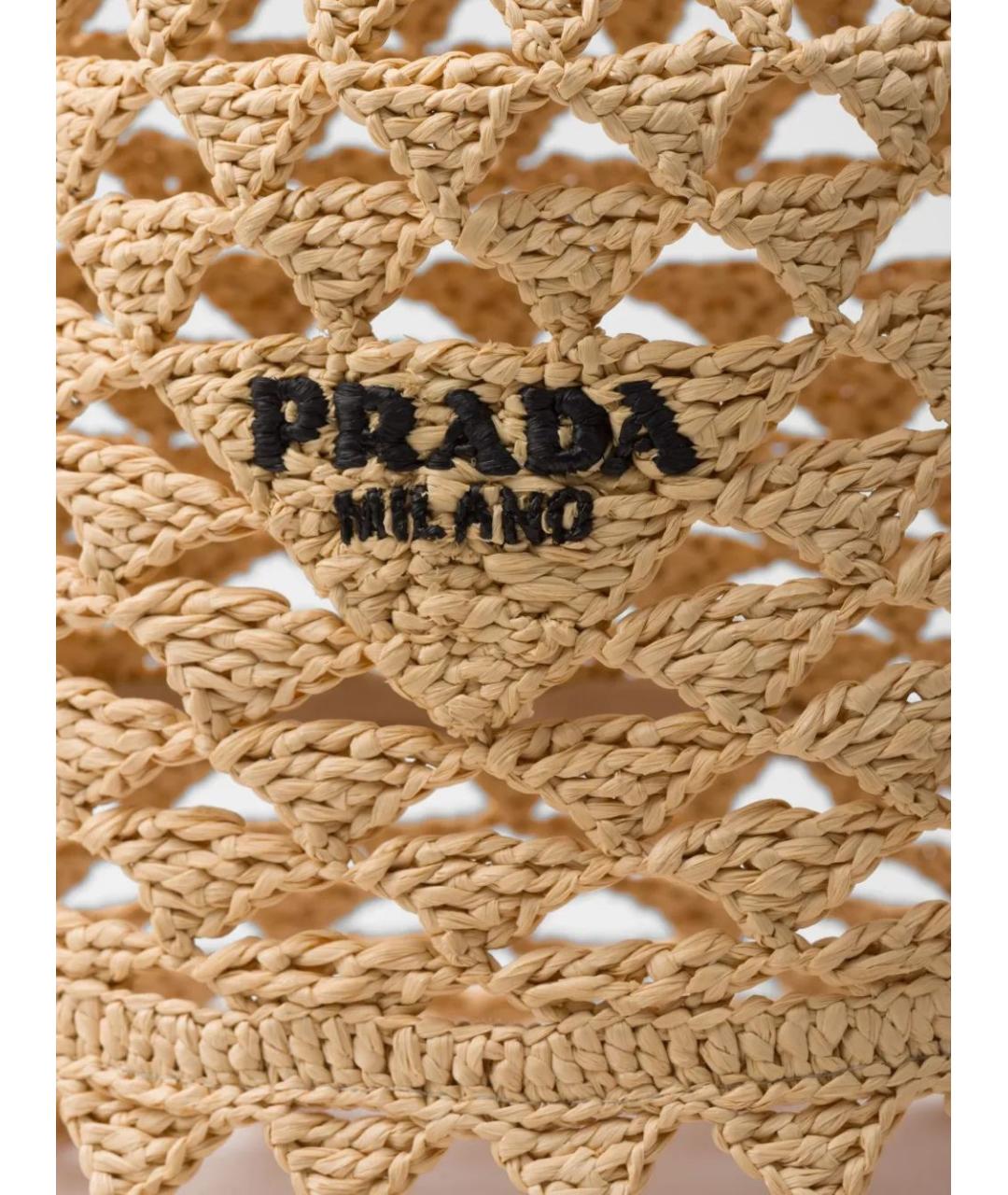 PRADA Бежевая шляпа, фото 2