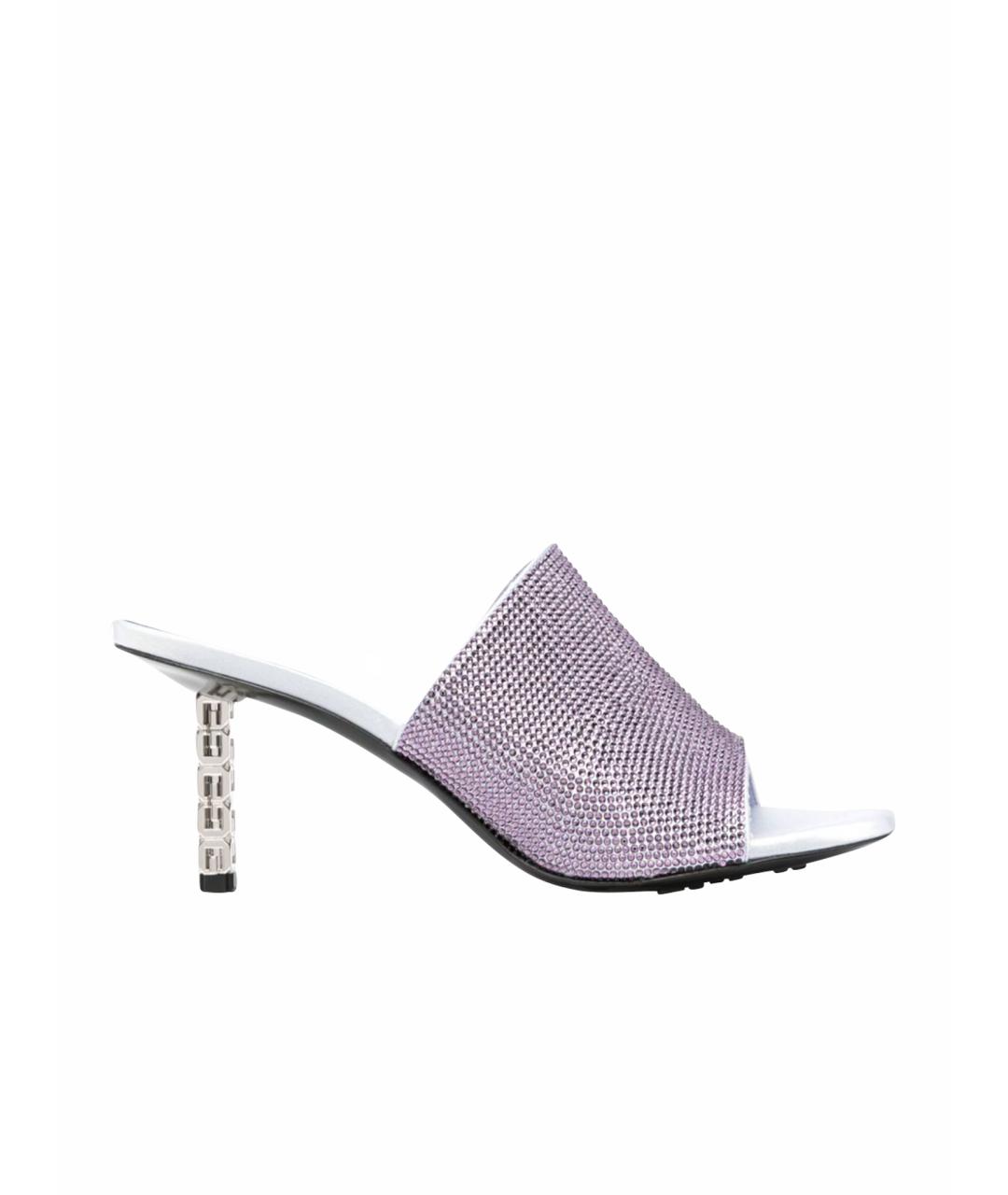 GIVENCHY Фиолетовые мюли, фото 1