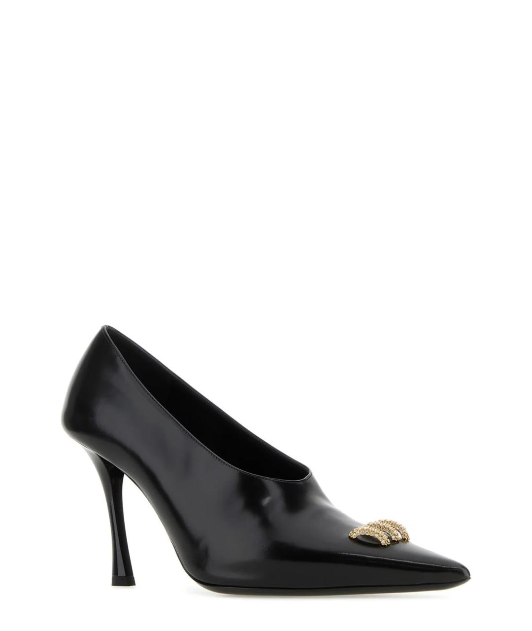 GIVENCHY Черные кожаные туфли, фото 2