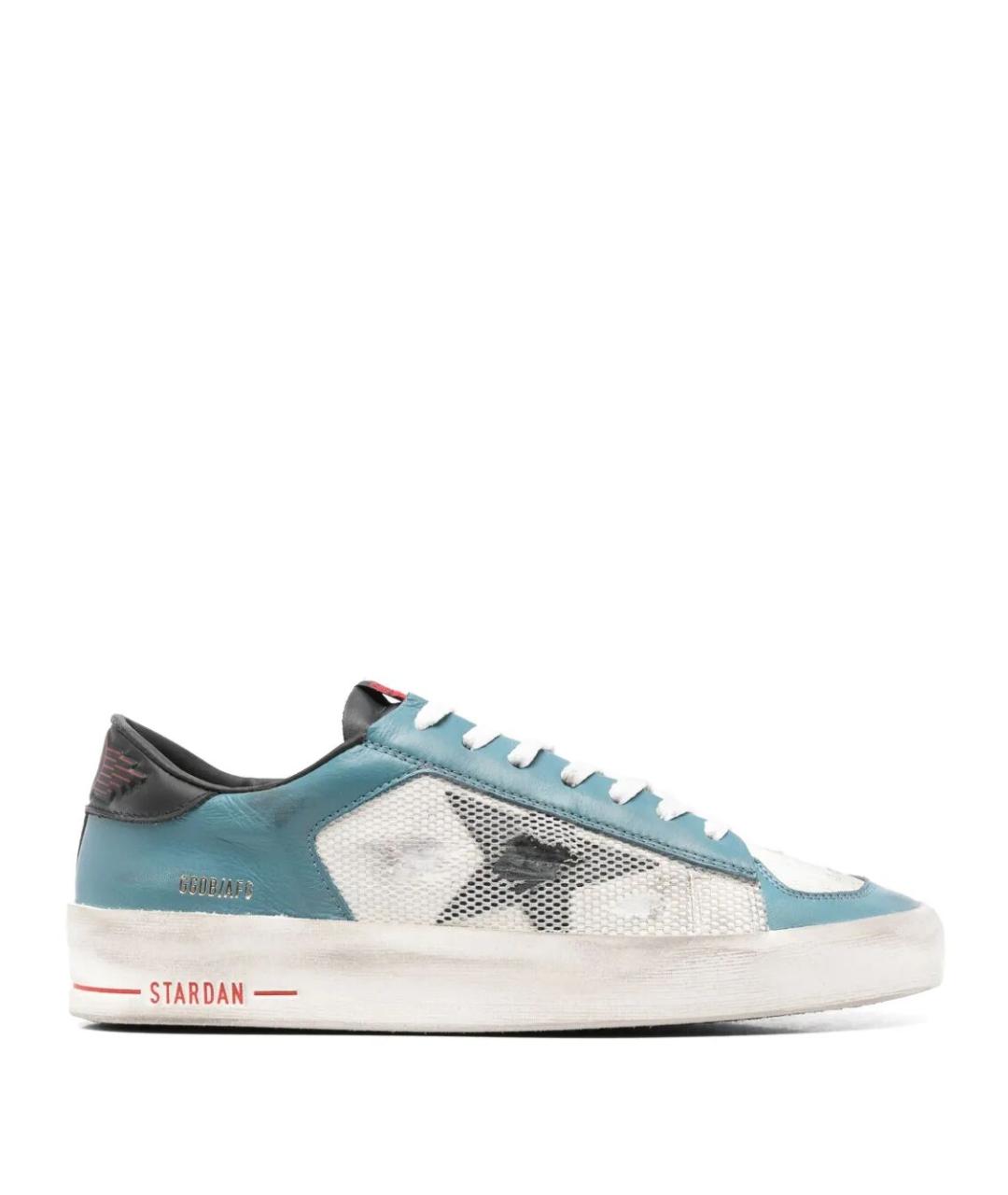GOLDEN GOOSE DELUXE BRAND Мульти кожаные низкие кроссовки / кеды, фото 1