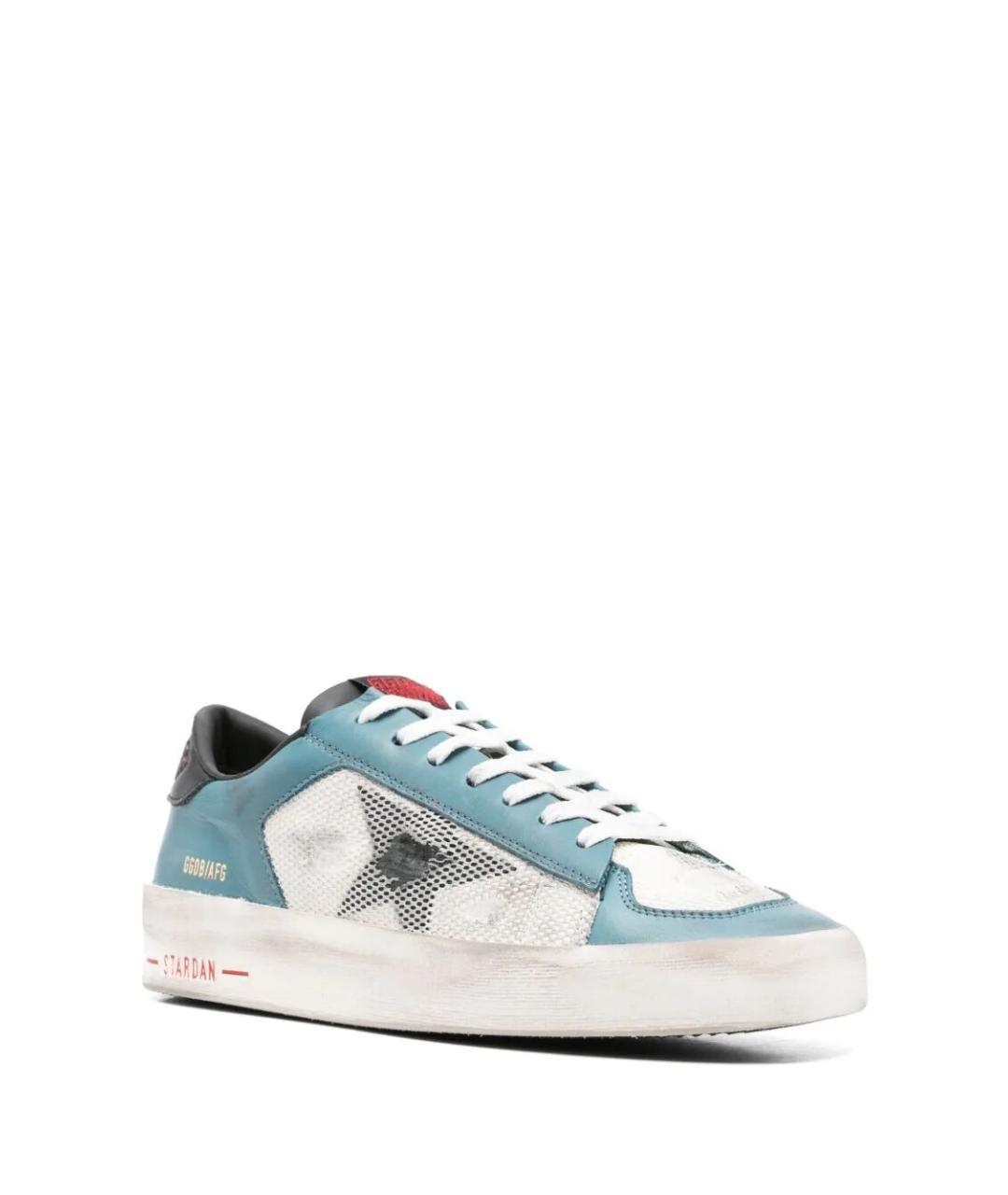 GOLDEN GOOSE DELUXE BRAND Мульти кожаные низкие кроссовки / кеды, фото 4