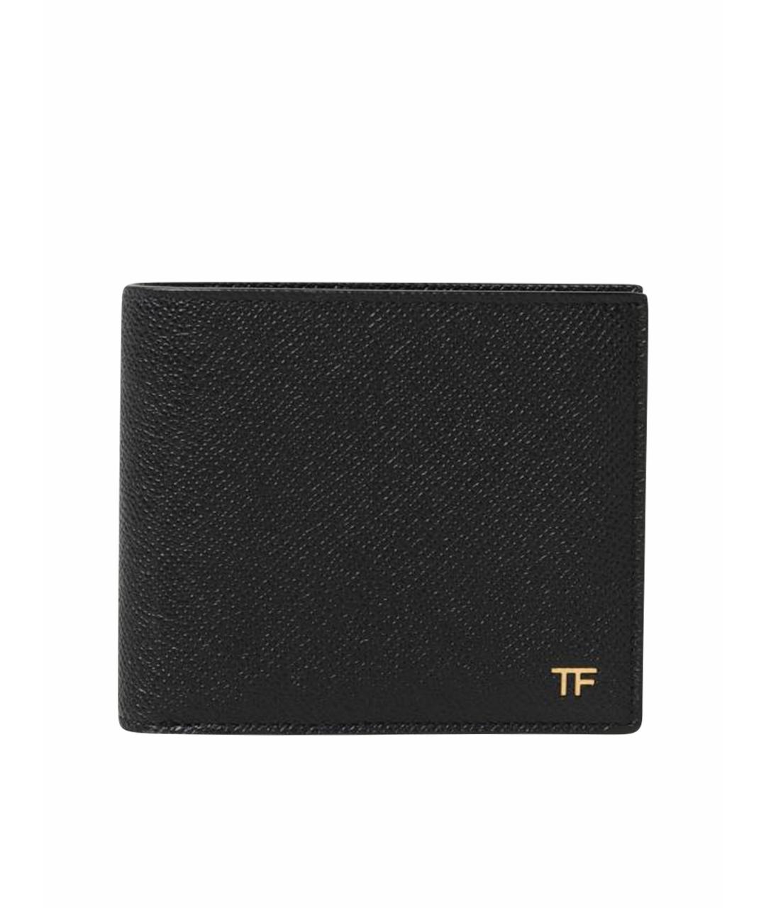 TOM FORD Черный кожаный кошелек, фото 1