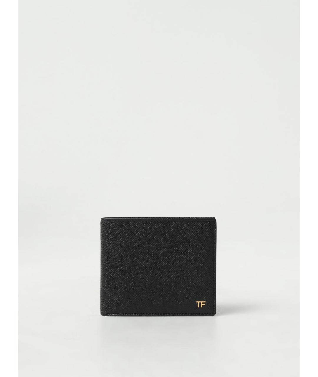 TOM FORD Черный кожаный кошелек, фото 4