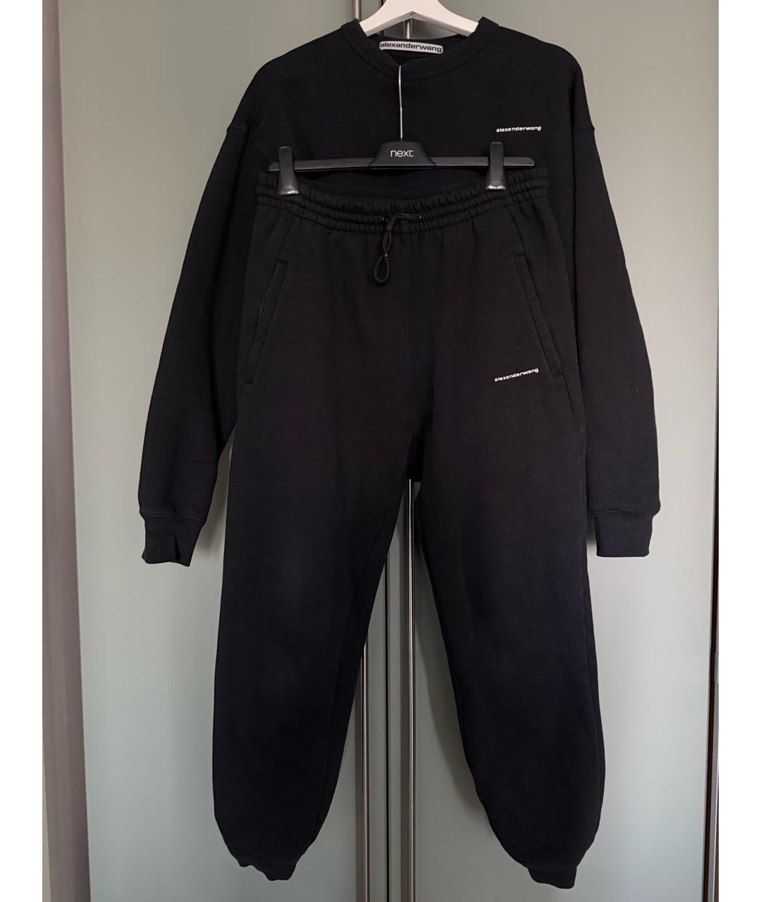 ALEXANDER WANG Черный хлопковый спортивные костюмы, фото 9