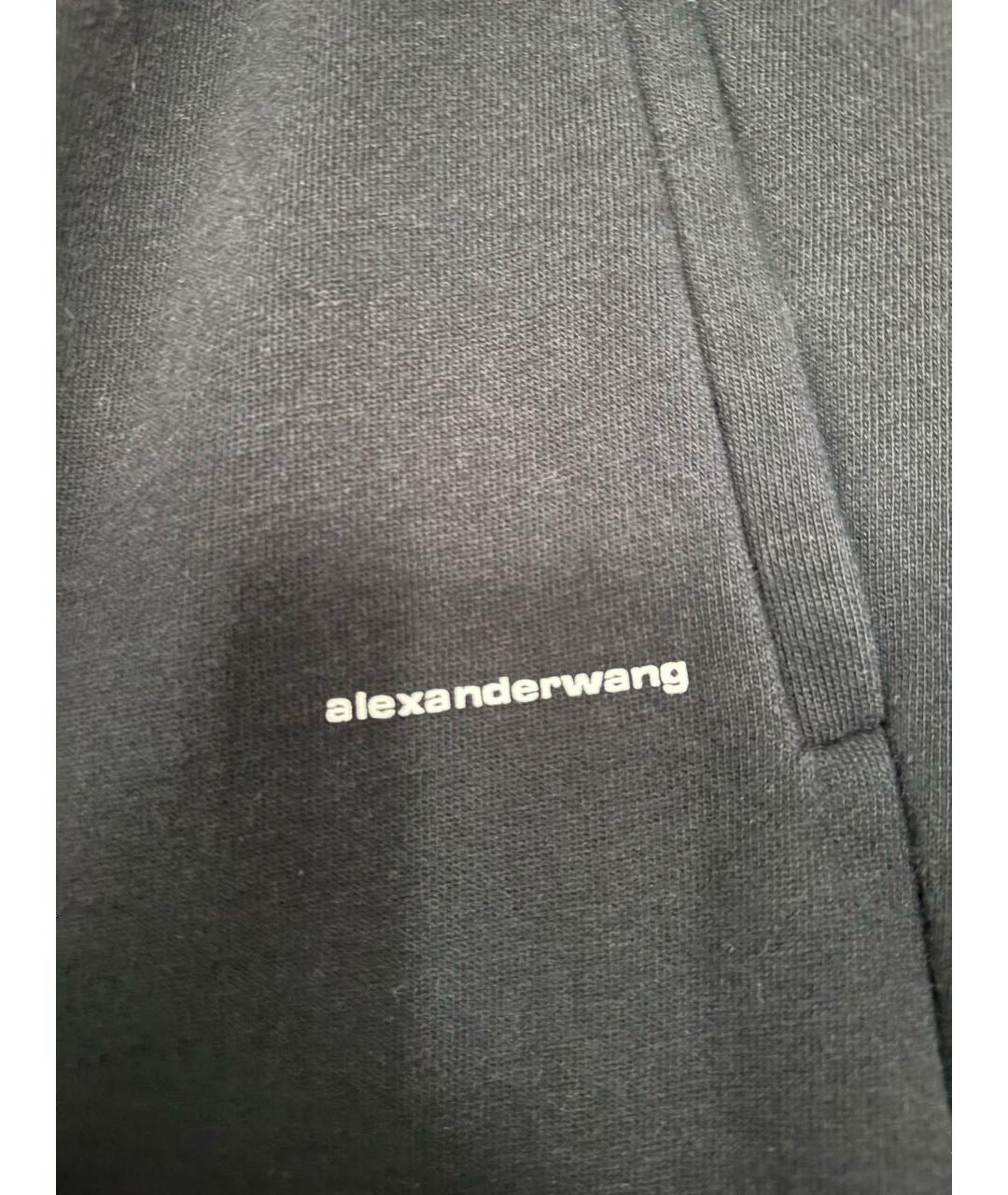 ALEXANDER WANG Черный хлопковый спортивные костюмы, фото 7