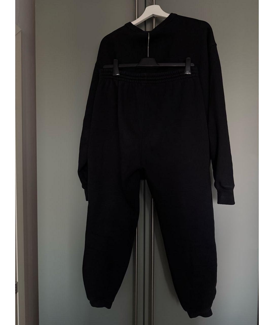 ALEXANDER WANG Черный хлопковый спортивные костюмы, фото 2