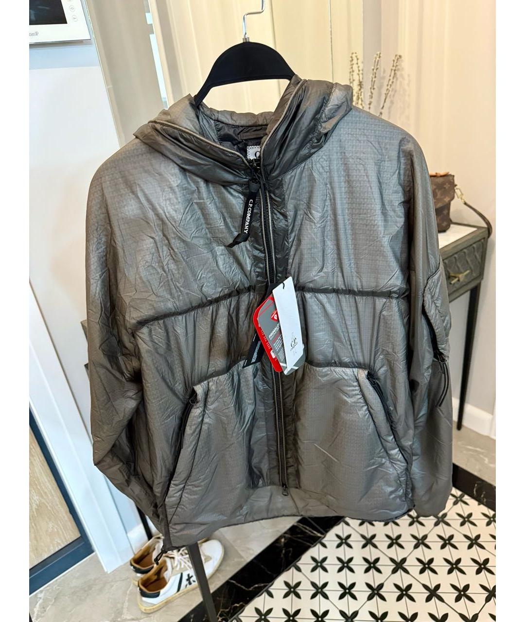 CP COMPANY Антрацитовая синтетическая куртка, фото 5
