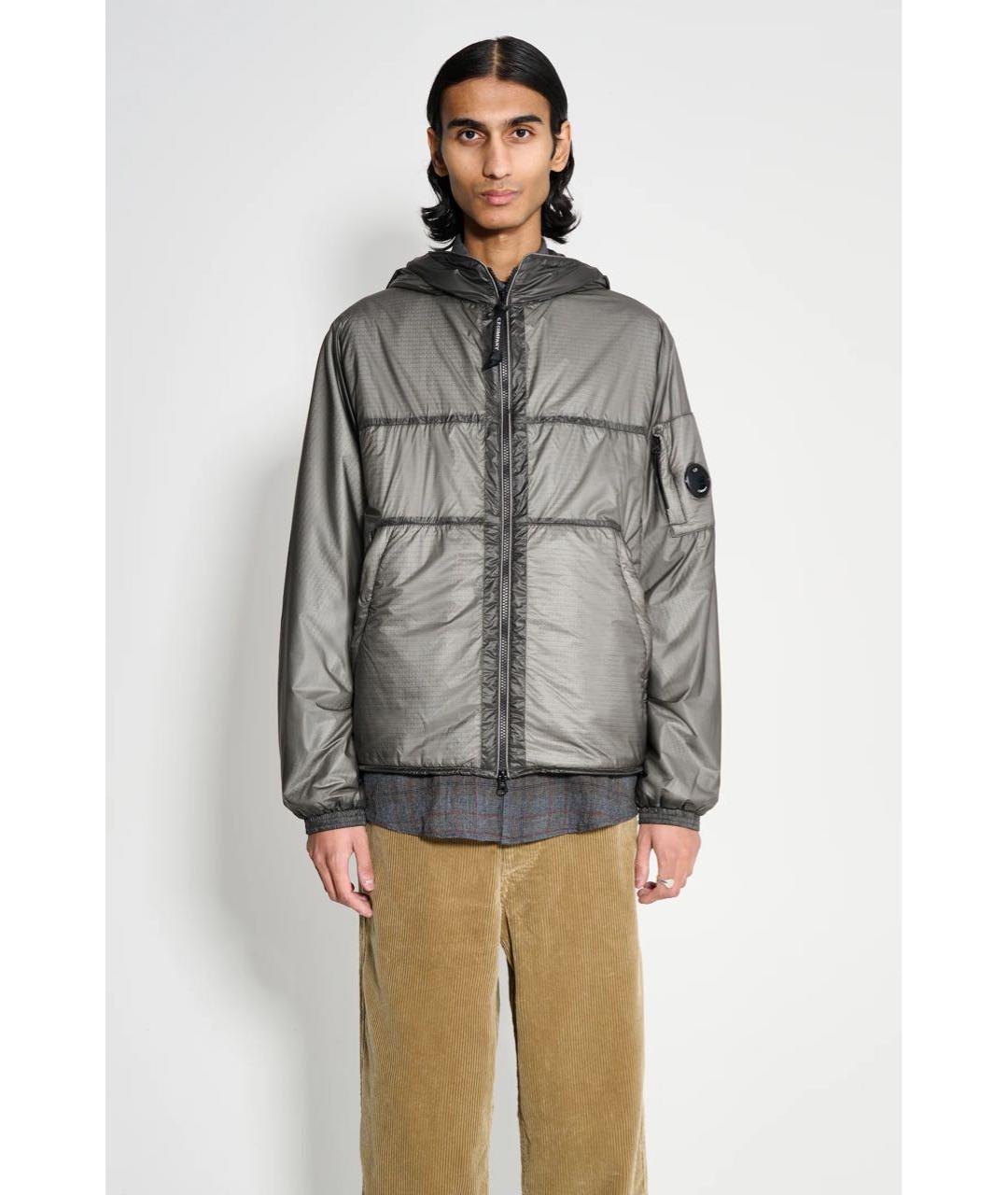 CP COMPANY Антрацитовая синтетическая куртка, фото 4