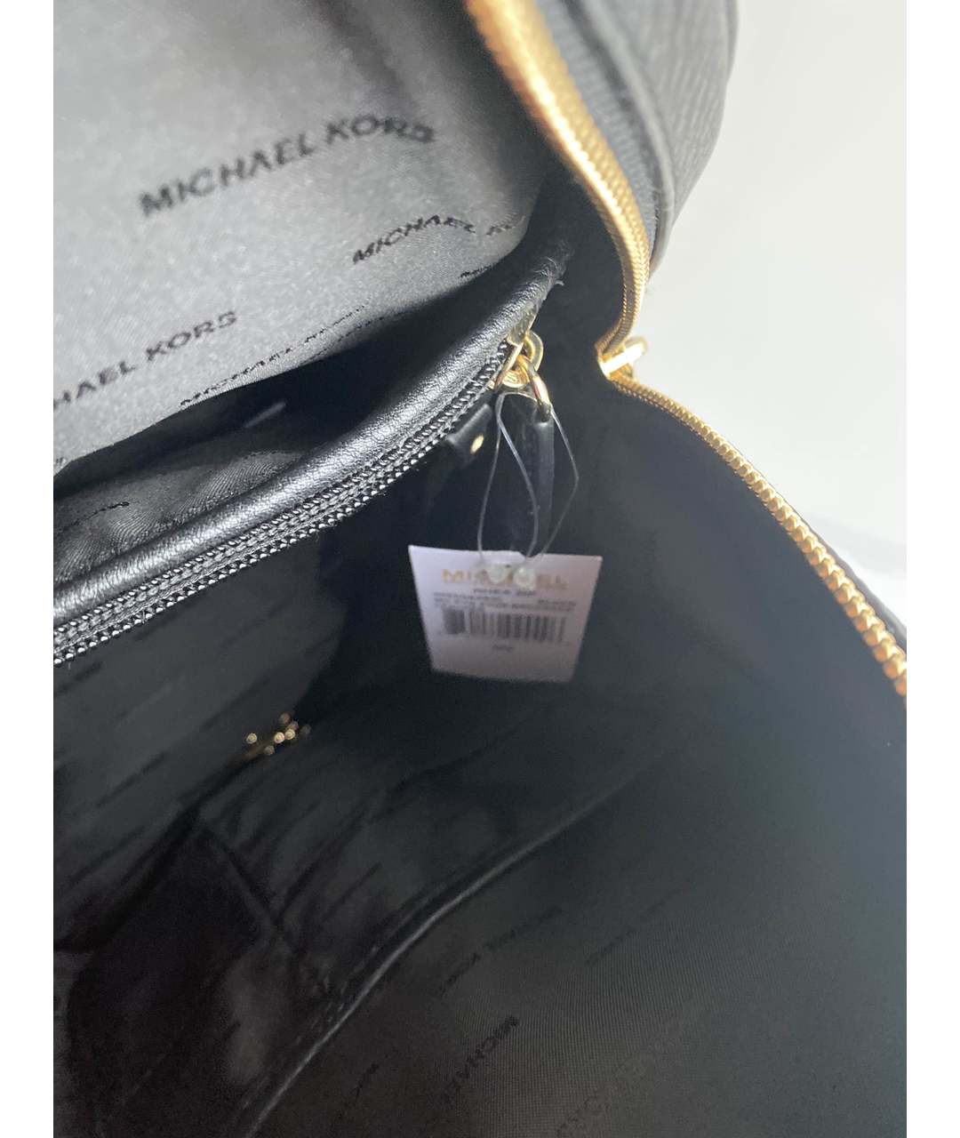 MICHAEL MICHAEL KORS Черный кожаный рюкзак, фото 4