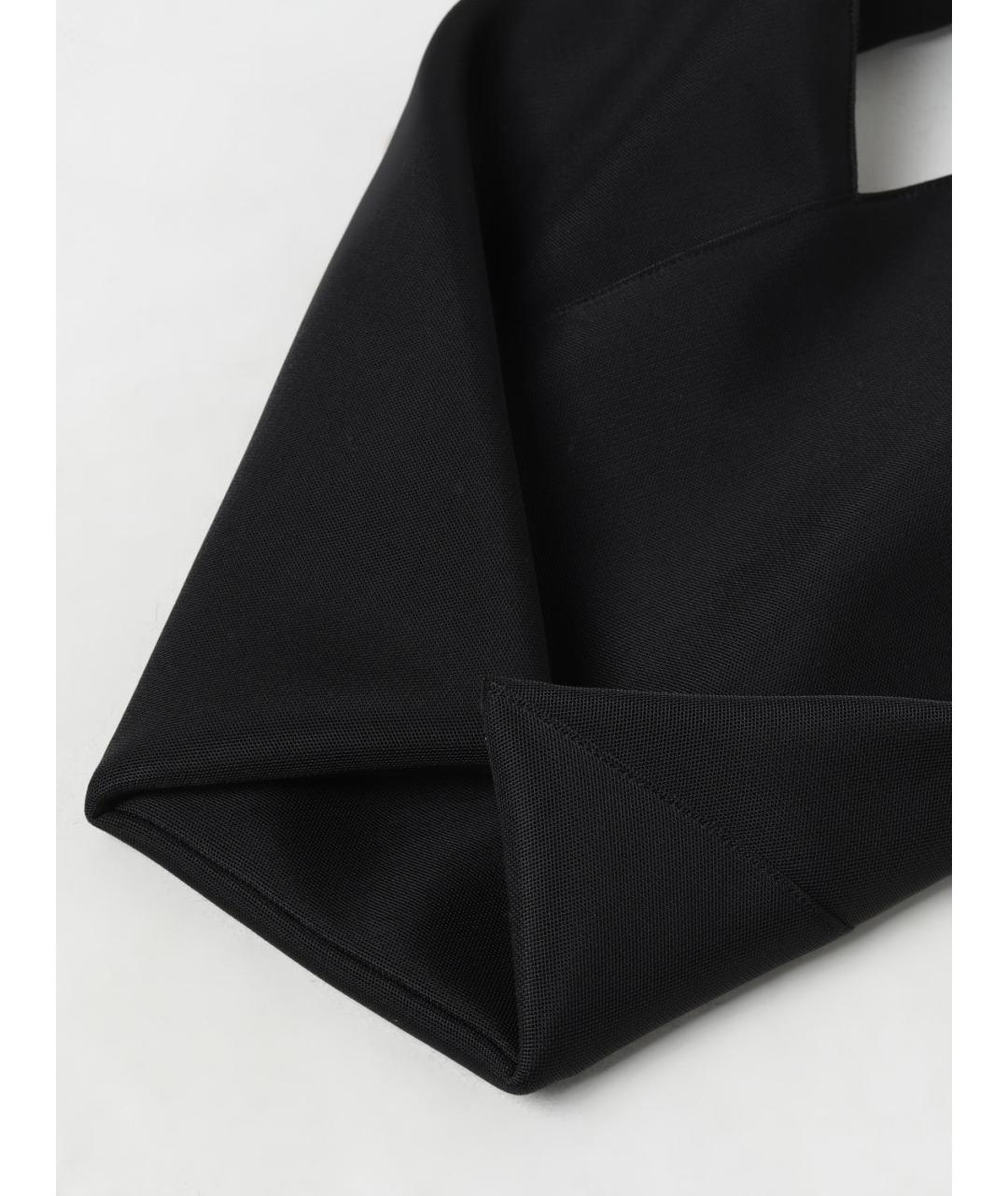 MM6 MAISON MARGIELA Черная синтетическая сумка тоут, фото 3