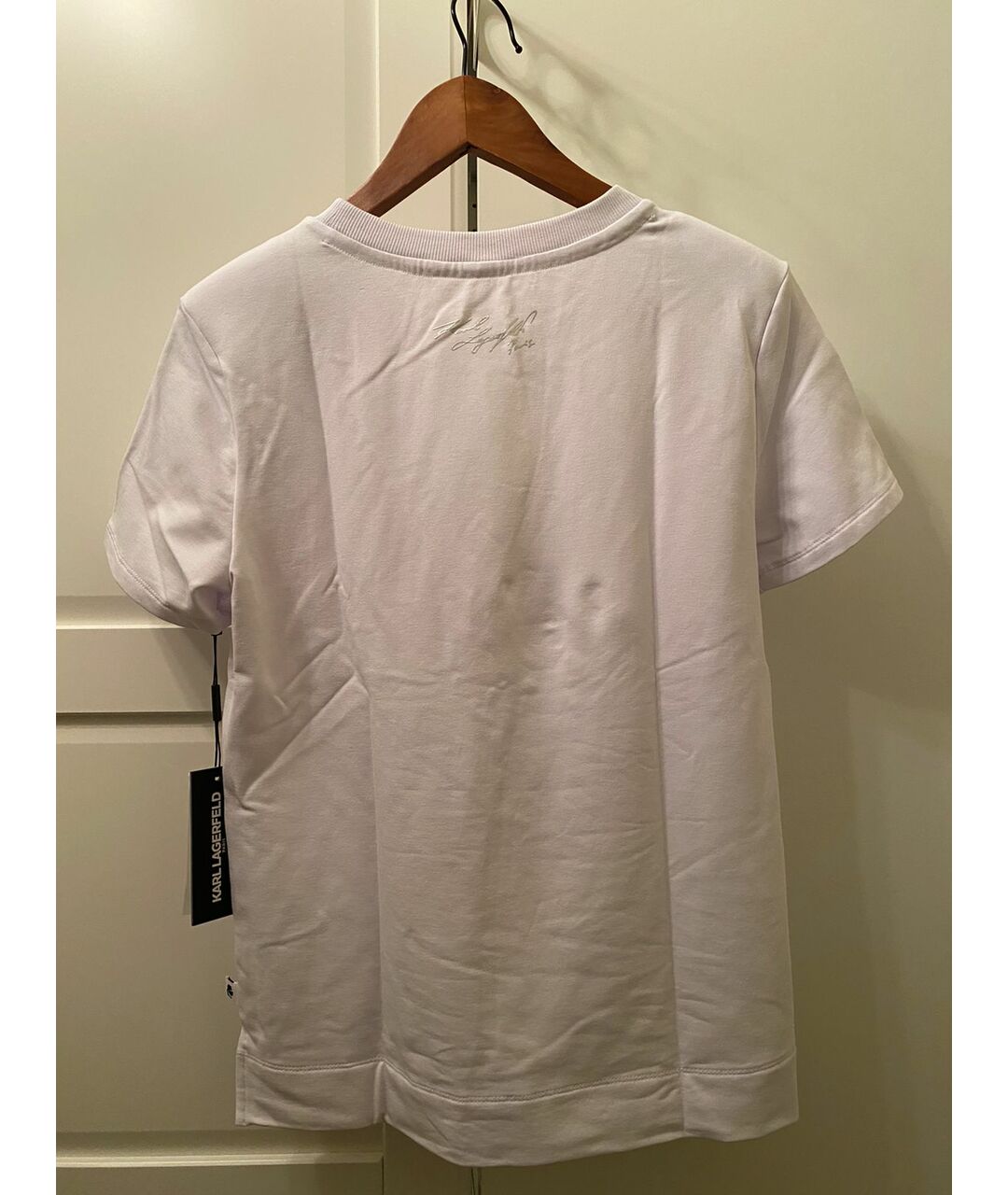 KARL LAGERFELD Белая футболка, фото 8