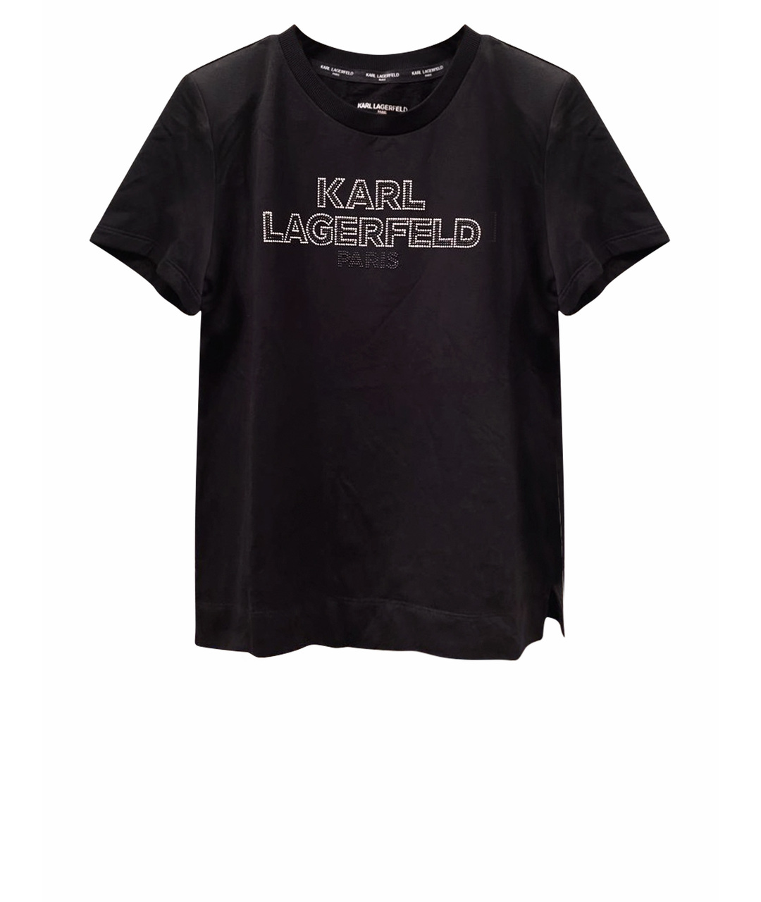 KARL LAGERFELD Черная футболка, фото 1