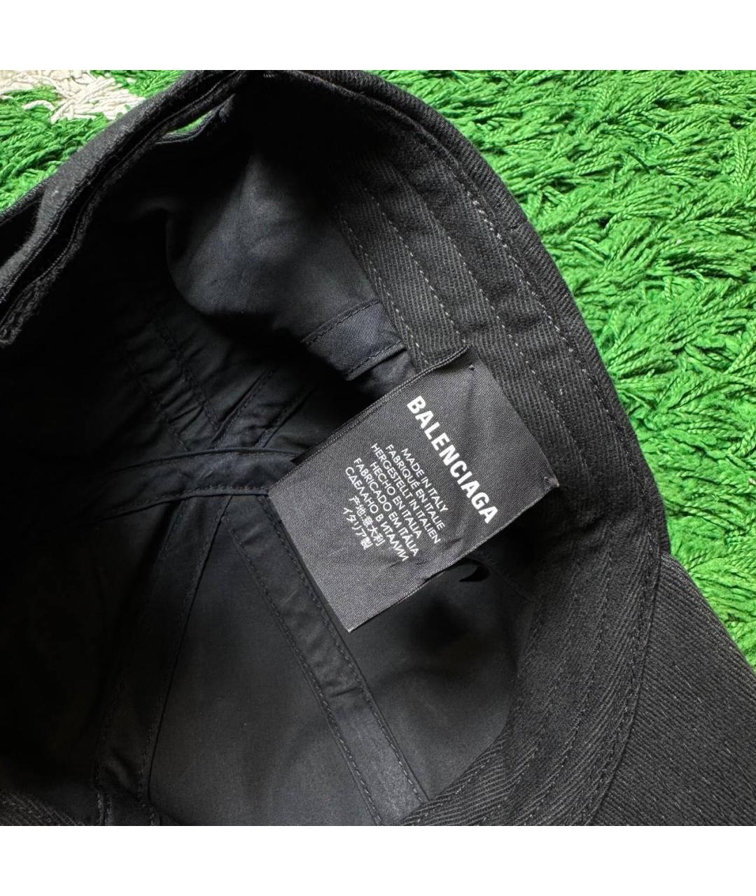BALENCIAGA Черная кепка/бейсболка, фото 6
