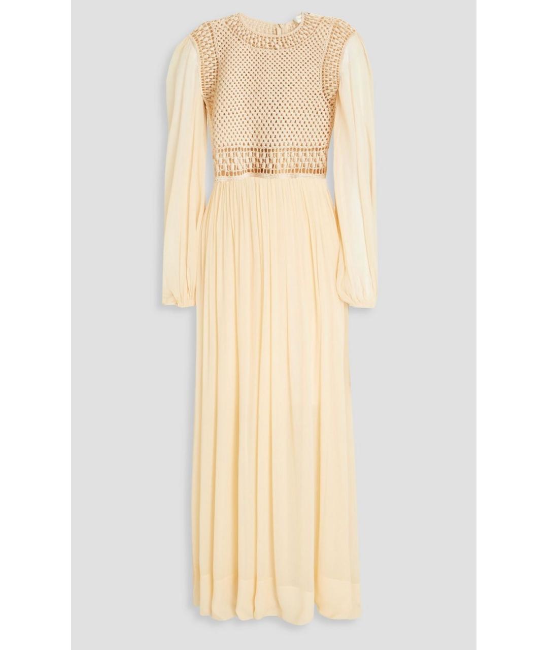 ZIMMERMANN Бежевое коктейльное платье, фото 4