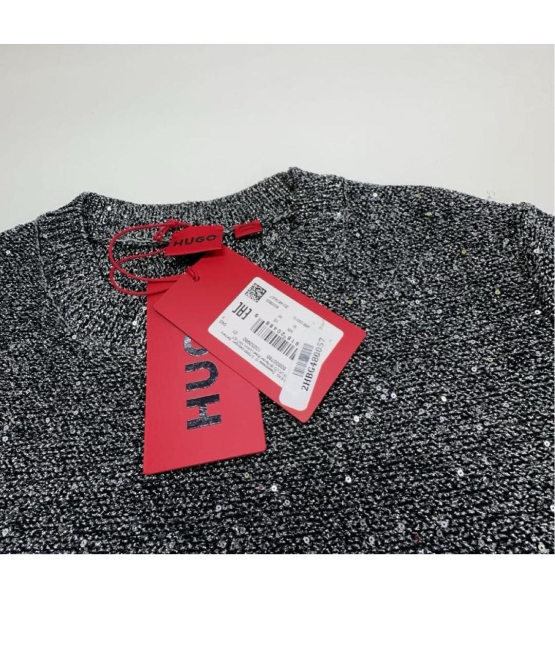 HUGO BOSS Серебряное вечернее платье, фото 6