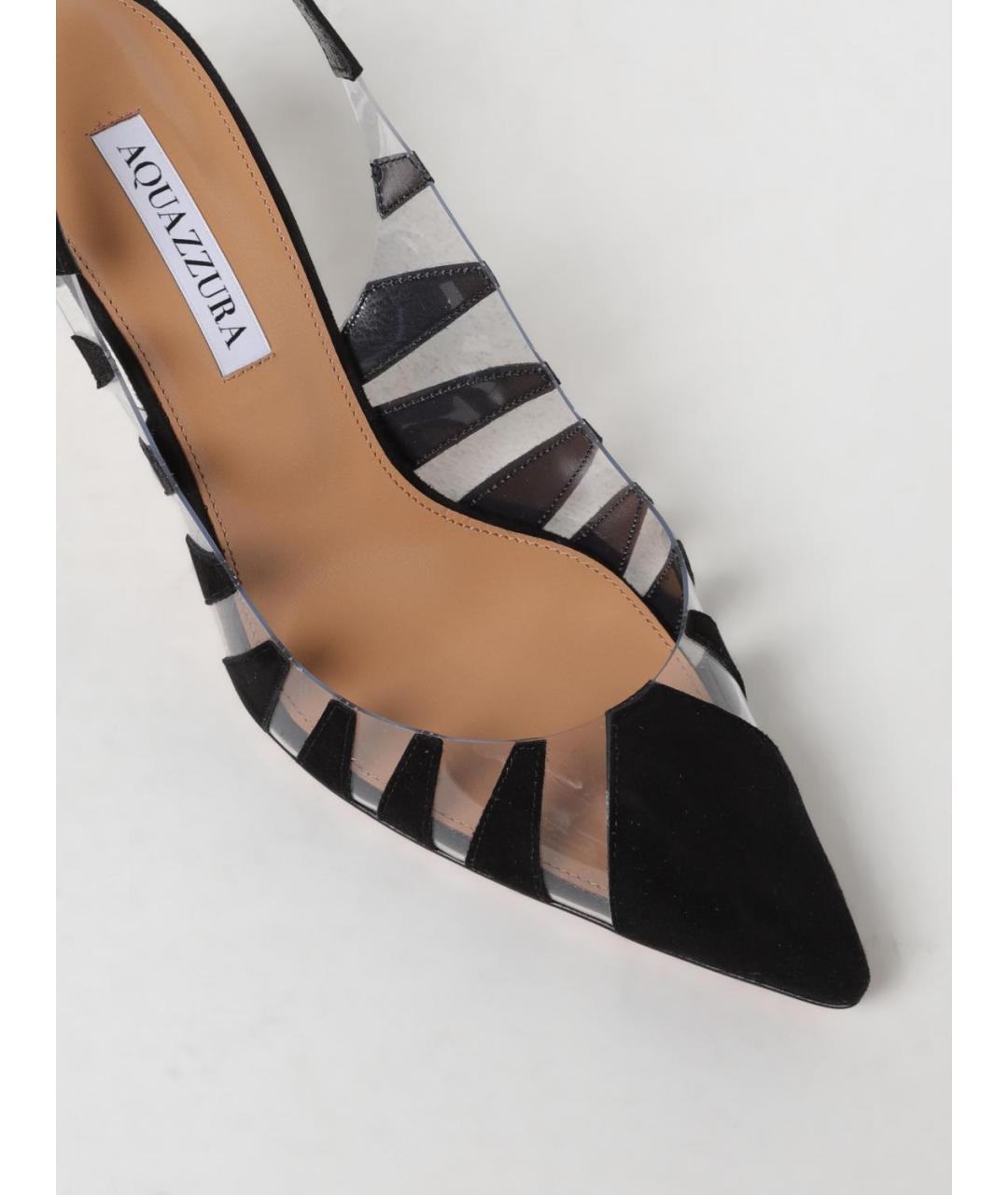 AQUAZZURA Черные туфли, фото 4