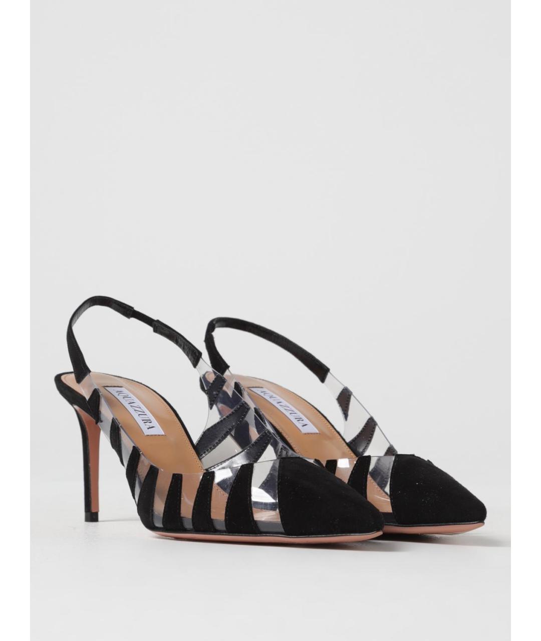 AQUAZZURA Черные туфли, фото 2