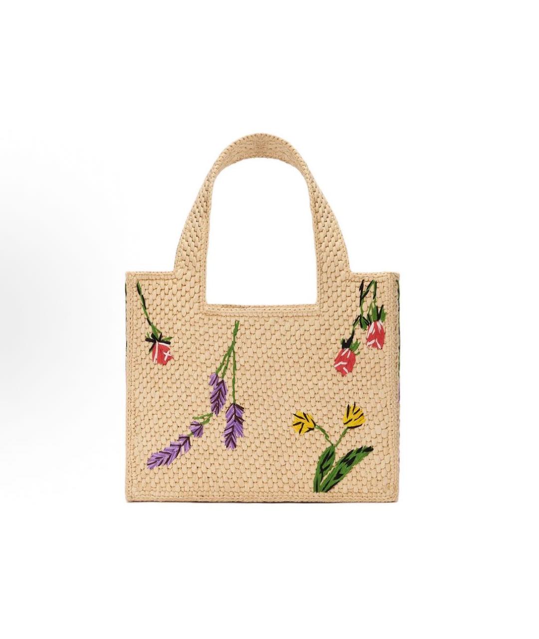 LOEWE Пелетеная пляжная сумка, фото 3