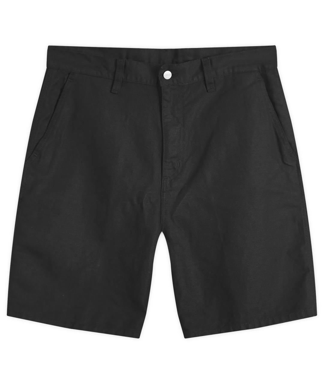 CARHARTT WIP Черные хлопковые шорты, фото 1