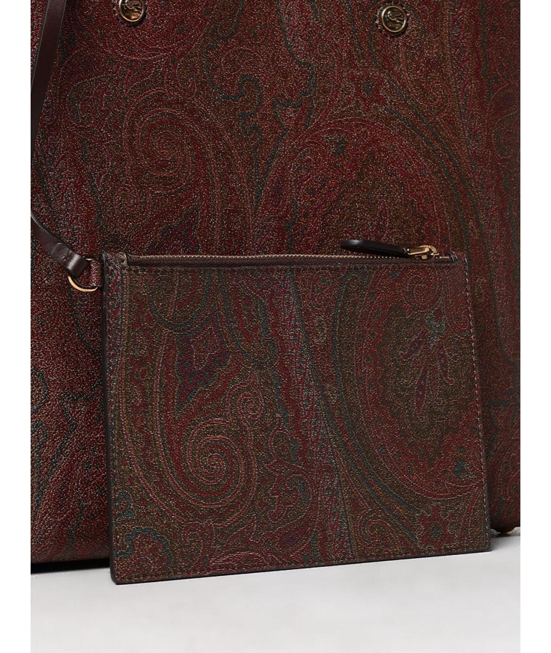 ETRO Коричневая сумка тоут, фото 4