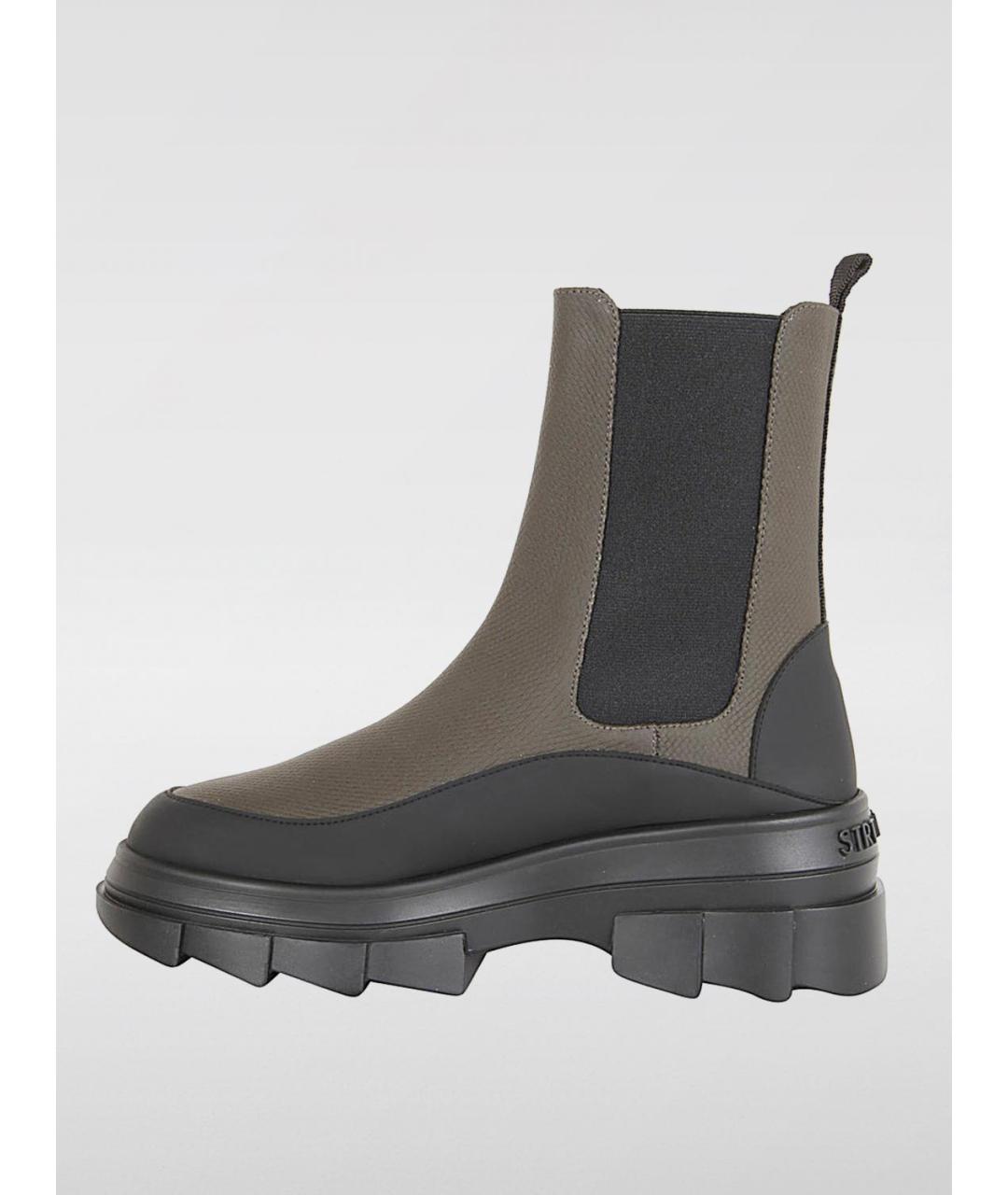 STUART WEITZMAN Хаки ботинки, фото 3