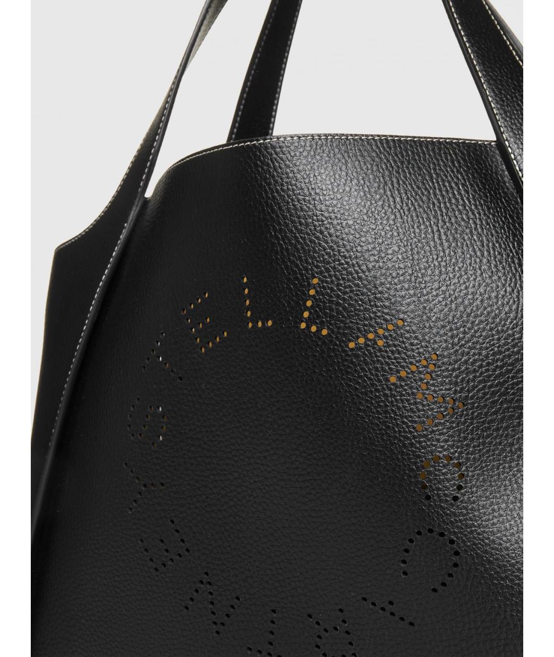 STELLA MCCARTNEY Черная сумка тоут, фото 3