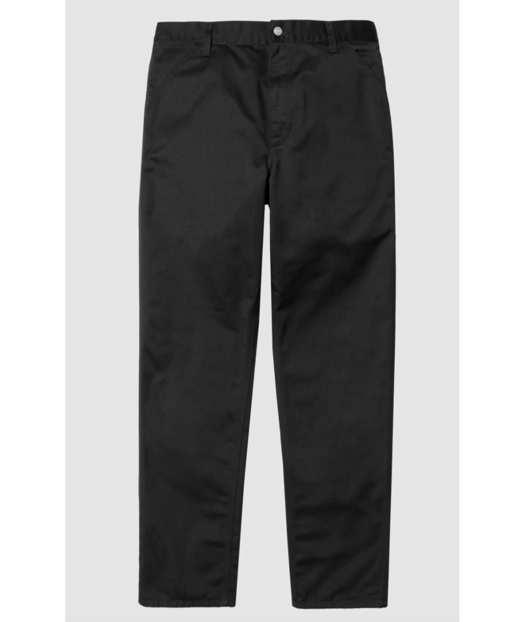 CARHARTT WIP Черные полиэстеровые повседневные брюки, фото 6
