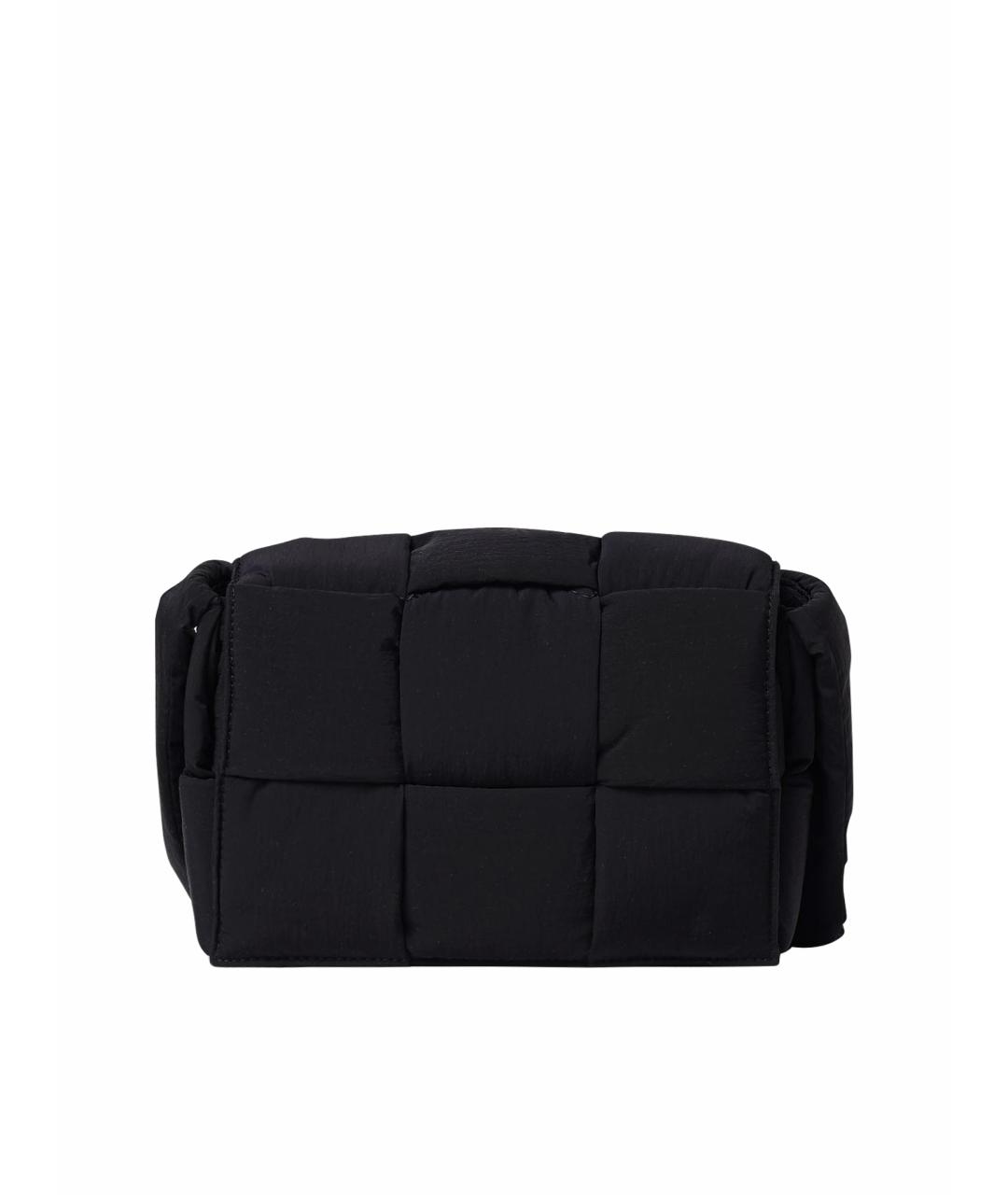 BOTTEGA VENETA Черная синтетическая сумка на плечо, фото 1