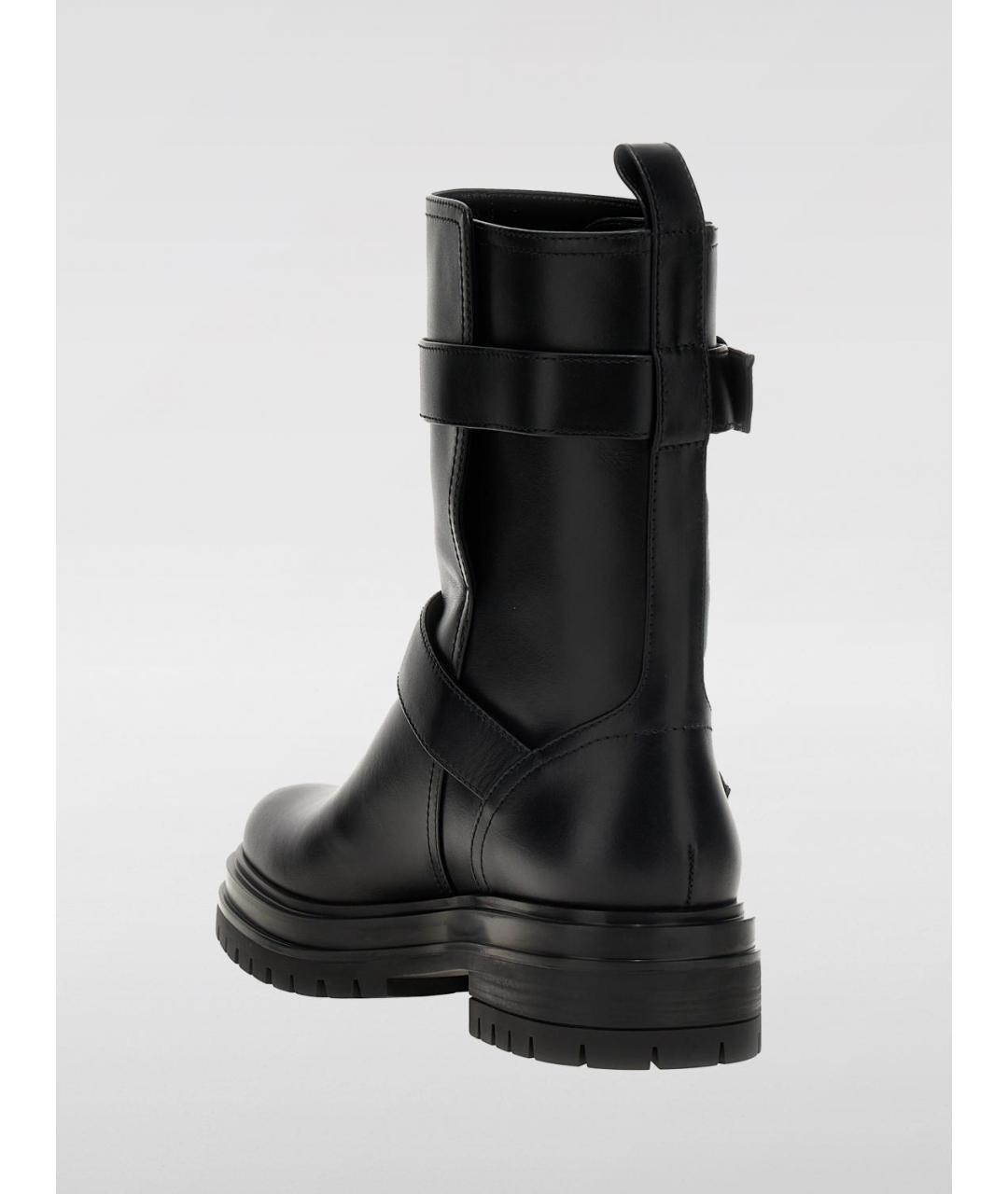 GIANVITO ROSSI Черные ботинки, фото 2