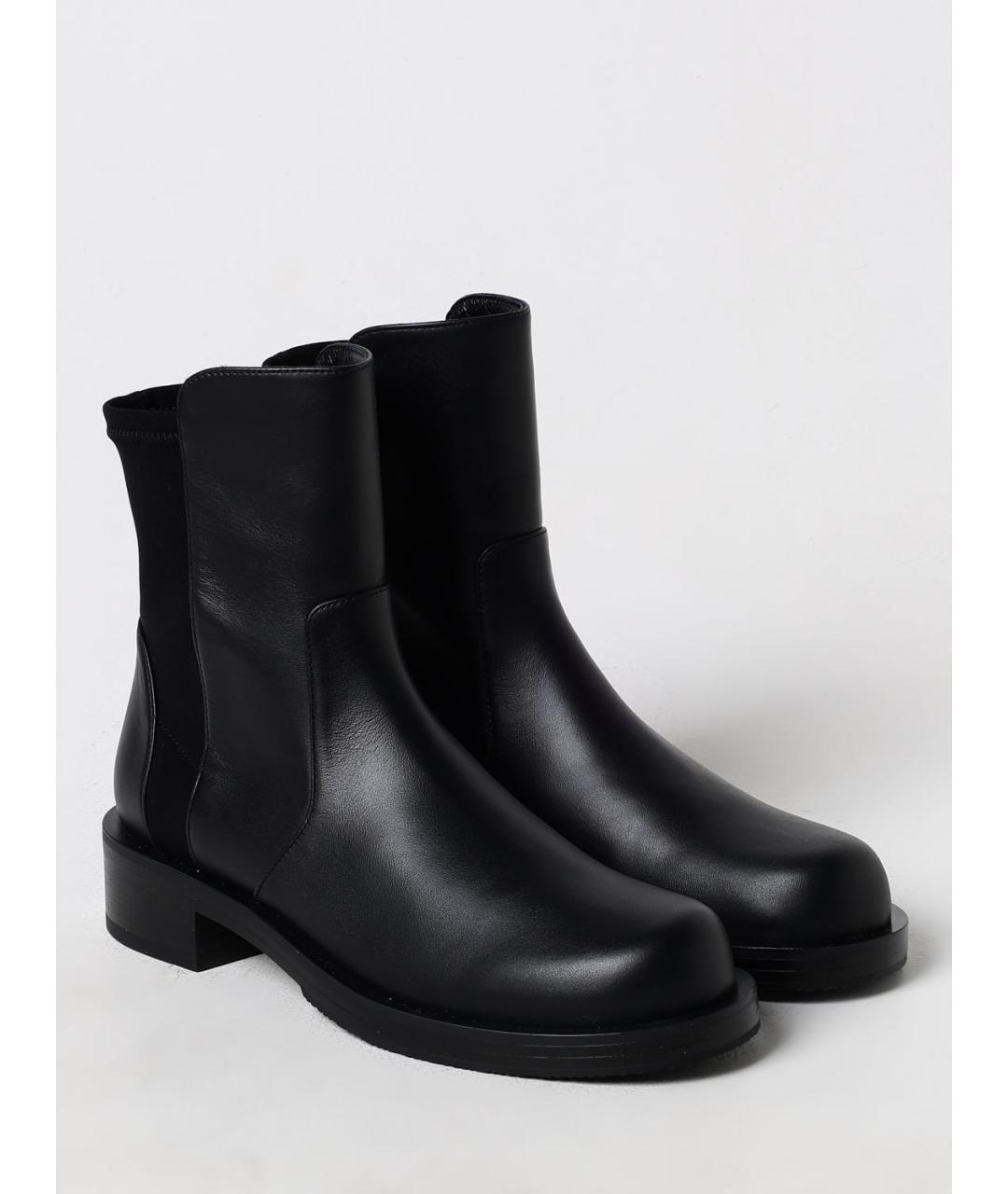 STUART WEITZMAN Черные ботинки, фото 2