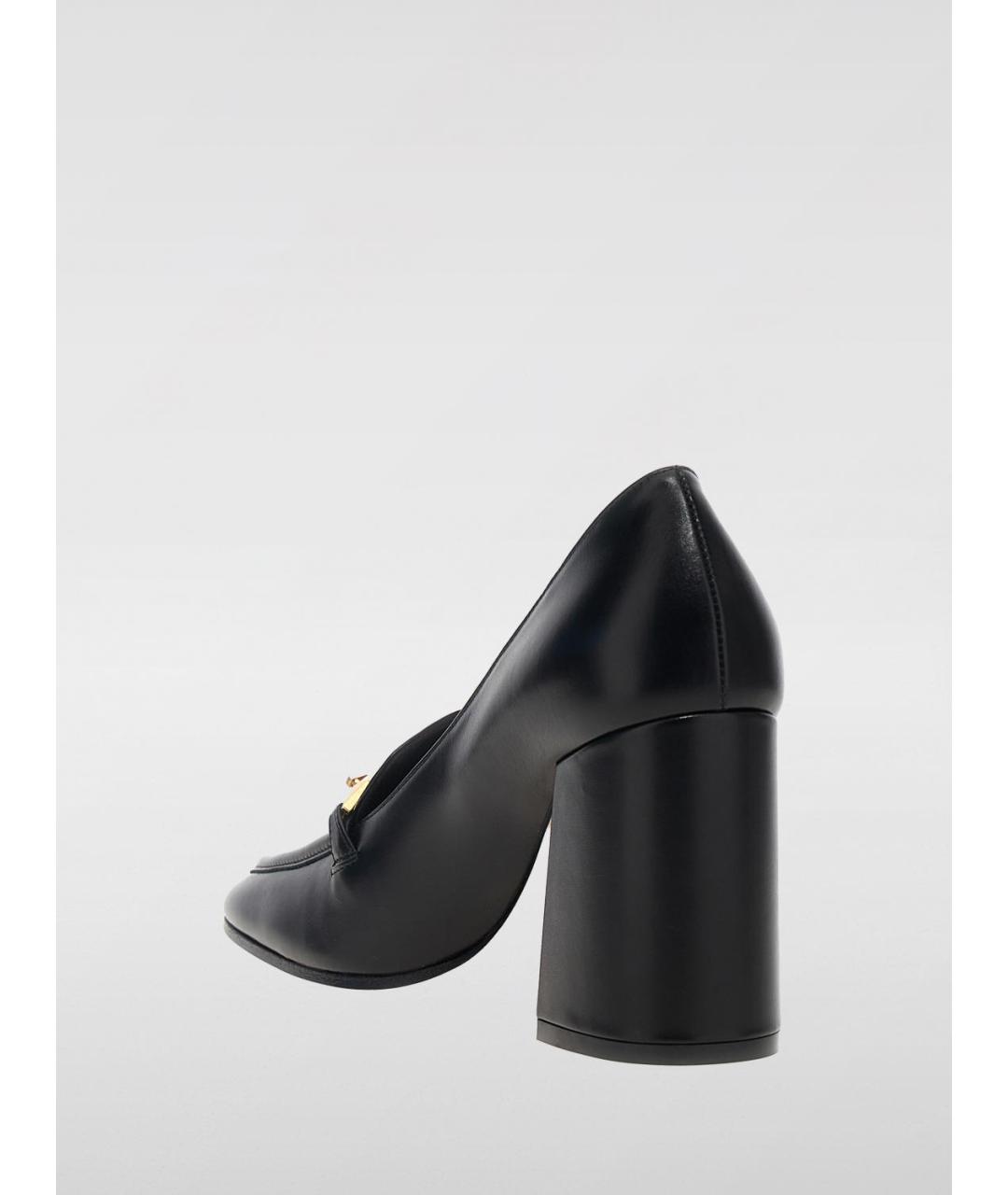 JIMMY CHOO Черные кожаные туфли, фото 2