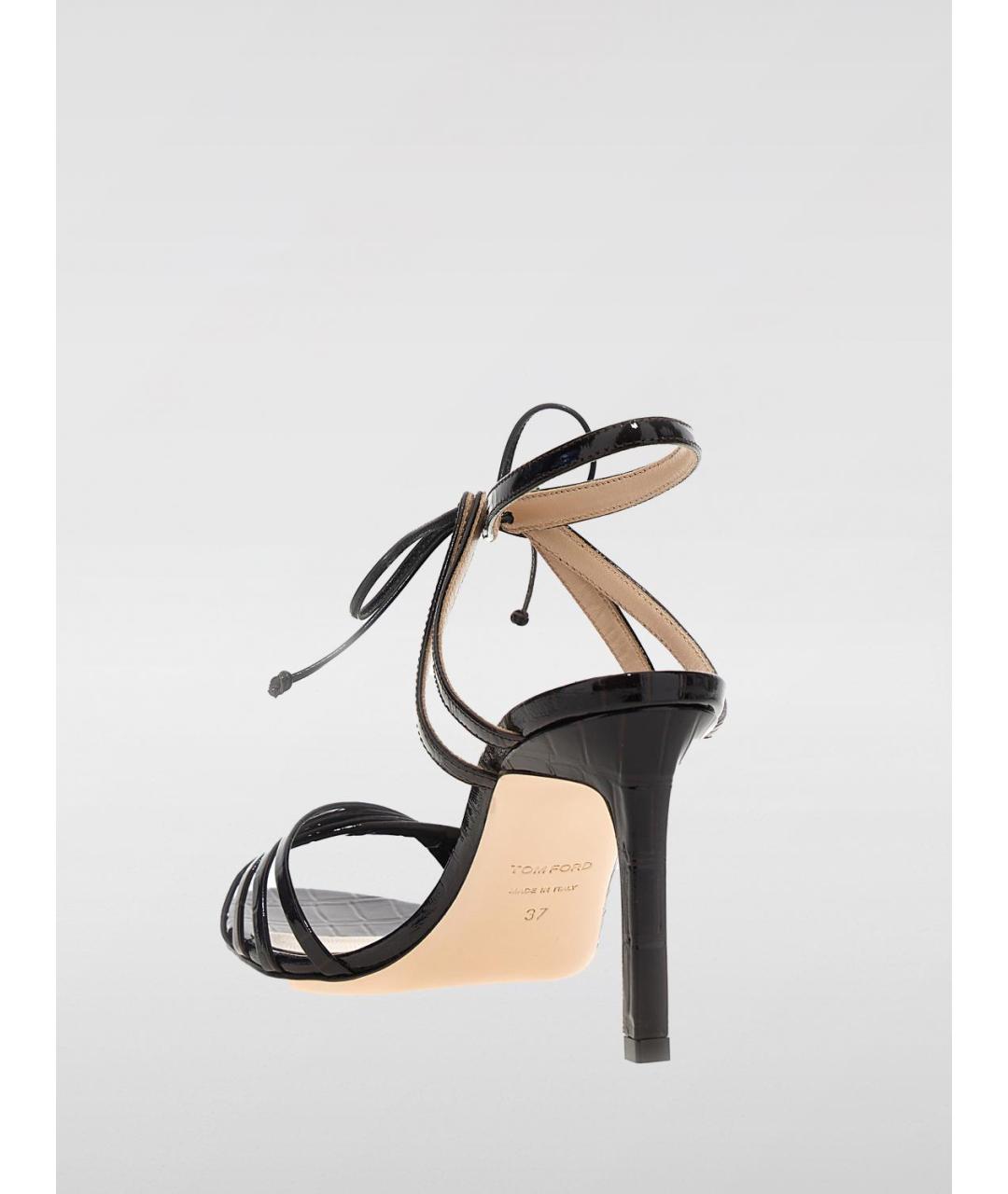 TOM FORD Черные босоножки, фото 2