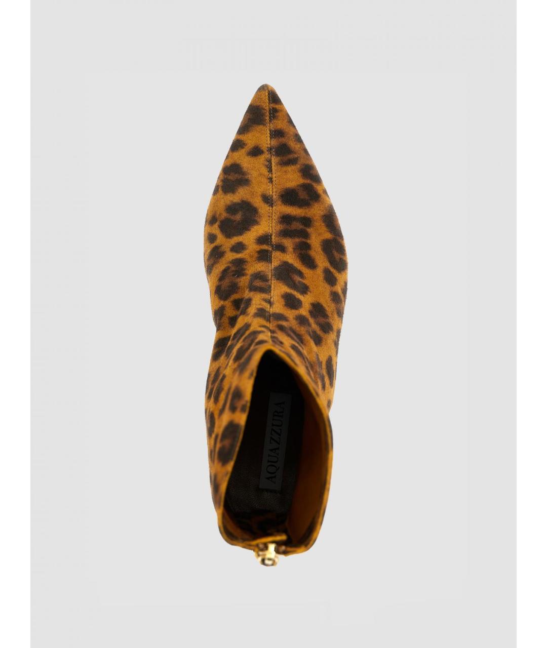 AQUAZZURA Мульти замшевые ботильоны, фото 4