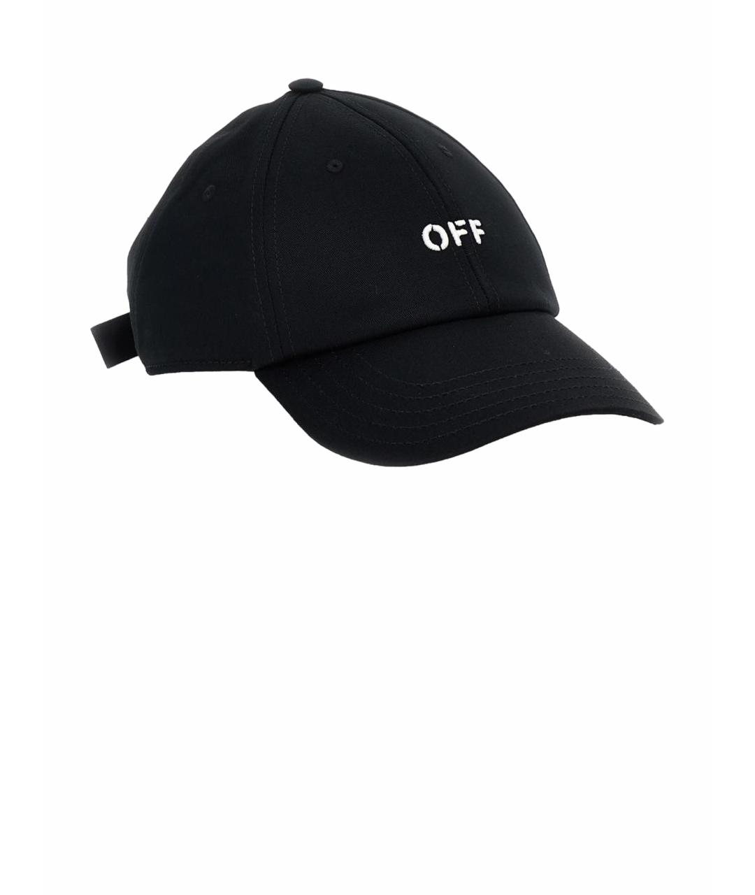 OFF-WHITE Черная кепка/бейсболка, фото 1