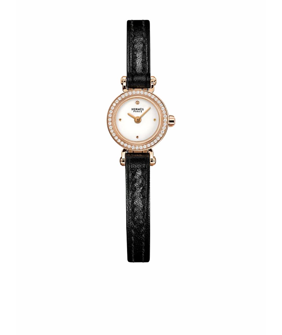HERMES Золотые часы из розового золота, фото 1