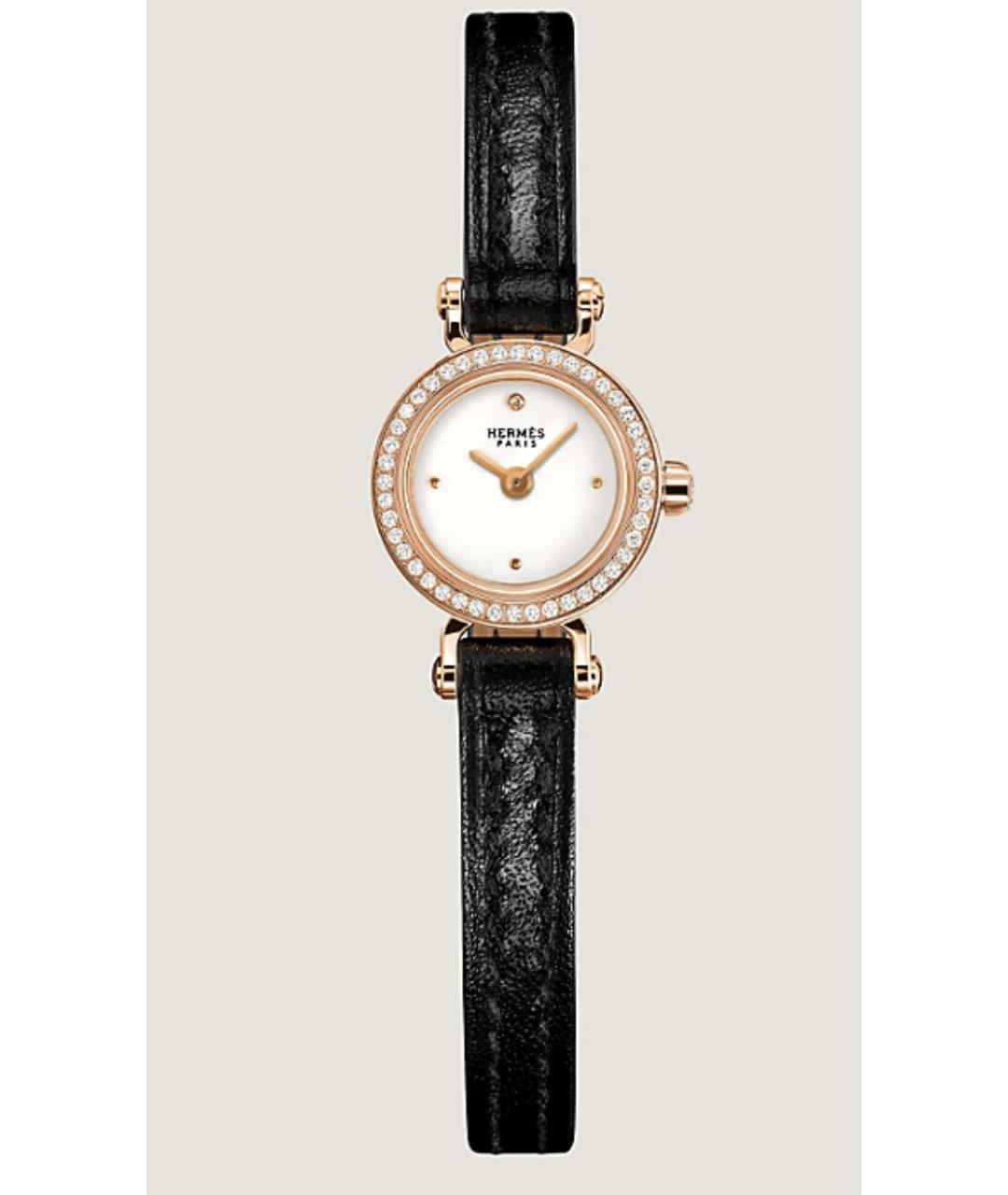 HERMES Золотые часы из розового золота, фото 5