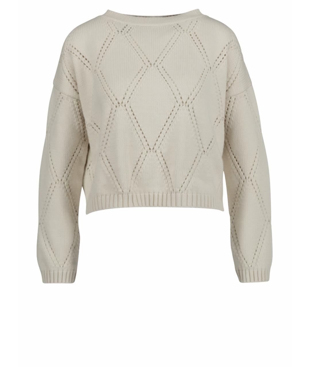 WEEKEND MAX MARA Белый джемпер / свитер, фото 1