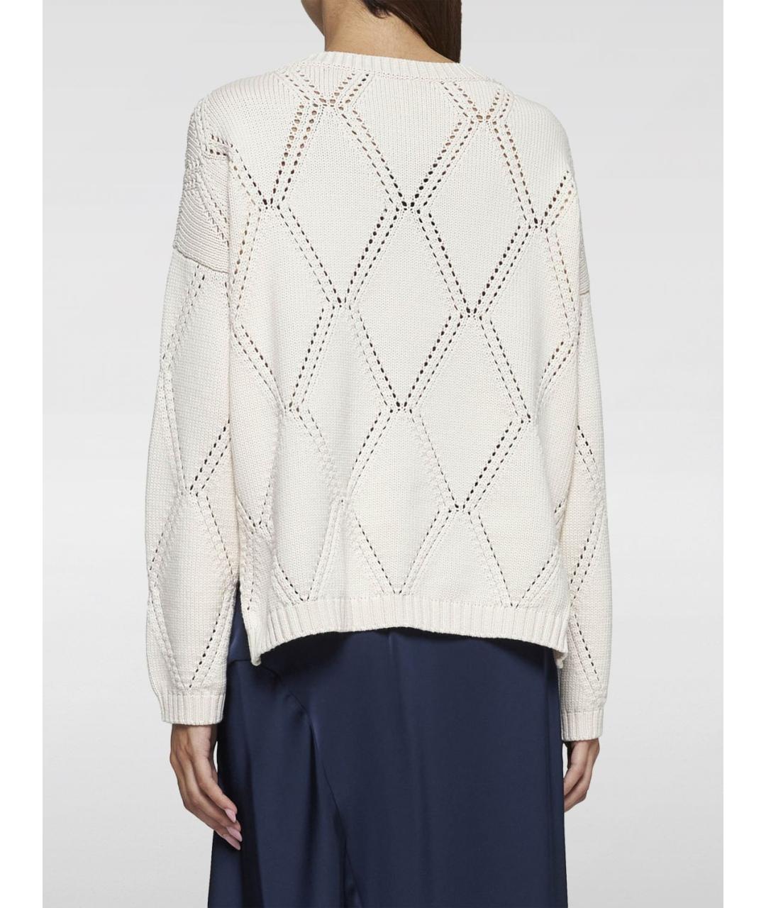 WEEKEND MAX MARA Белый джемпер / свитер, фото 3