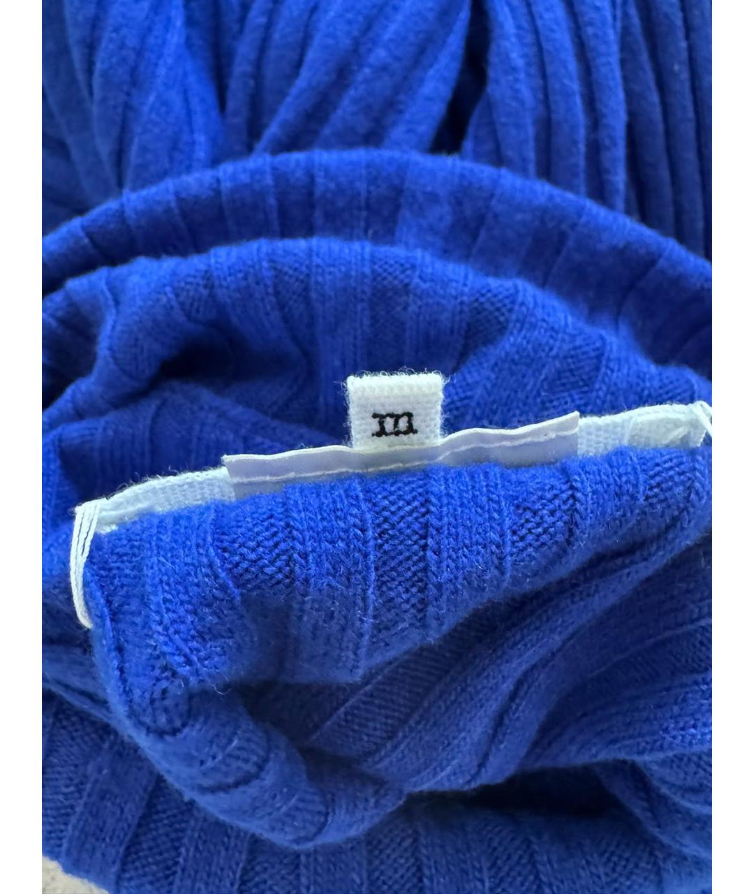 MAISON MARGIELA Синяя шерстяная жилетка, фото 4
