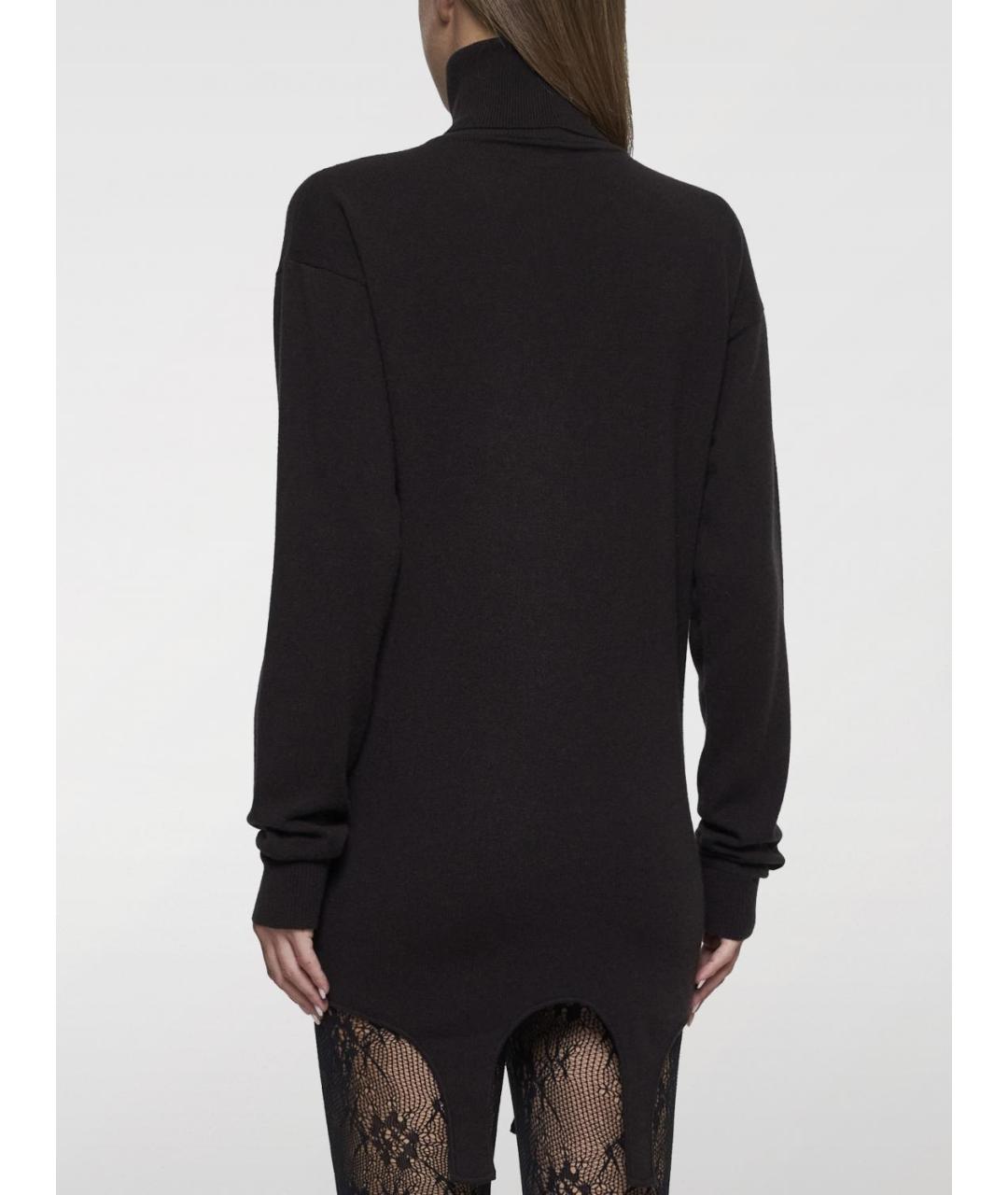 SAINT LAURENT Коричневый джемпер / свитер, фото 3