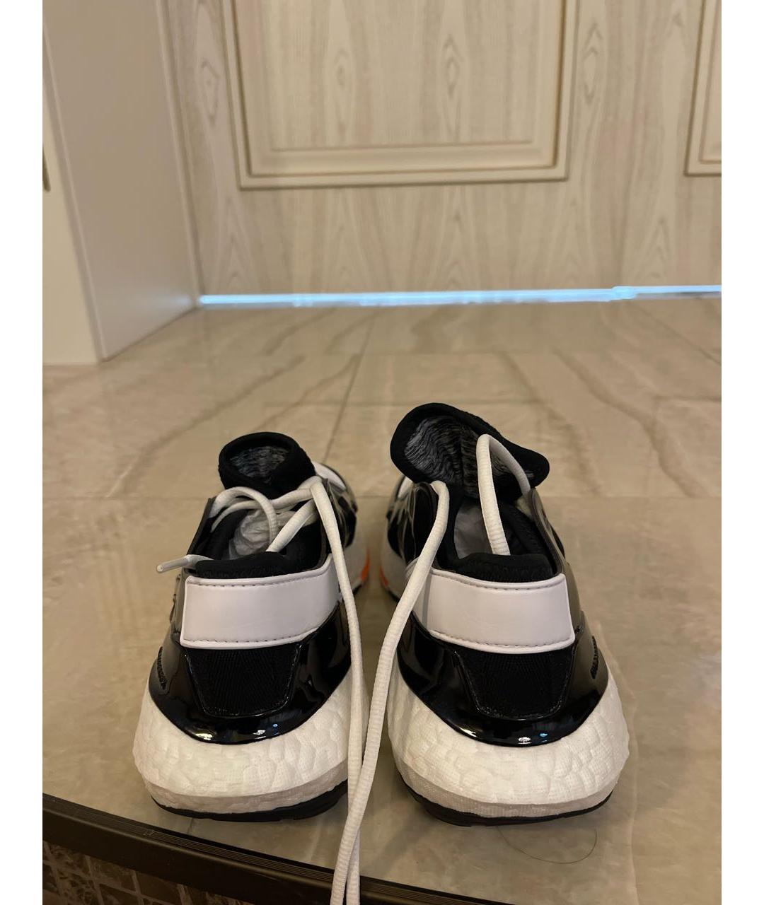 ADIDAS BY STELLA MCCARTNEY Черные кроссовки из лакированной кожи, фото 4
