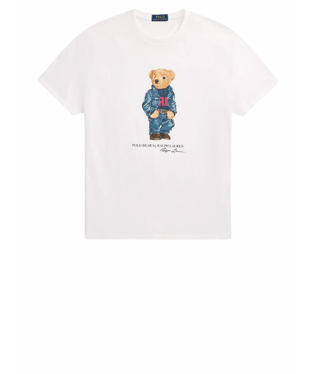 POLO RALPH LAUREN Белая футболка, фото 1