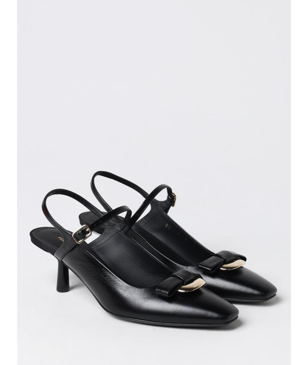 FERRAGAMO Черные туфли, фото 2