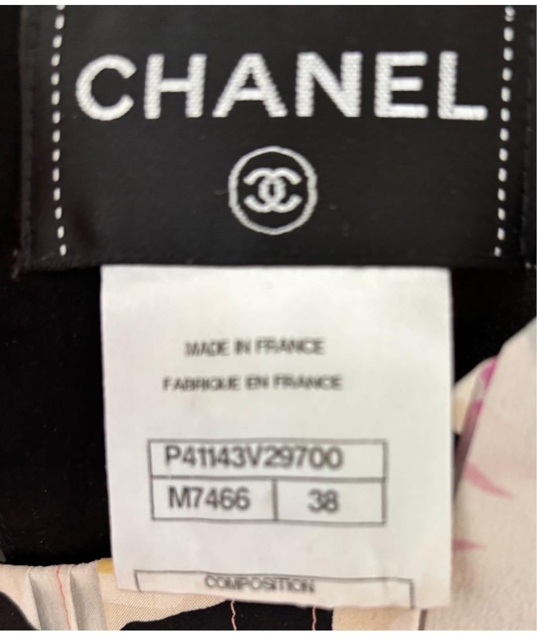 CHANEL Мульти шелковое повседневное платье, фото 3