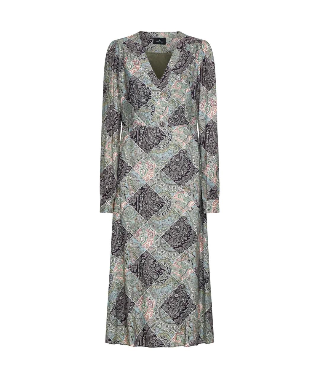 ETRO Мульти вискозное повседневное платье, фото 1