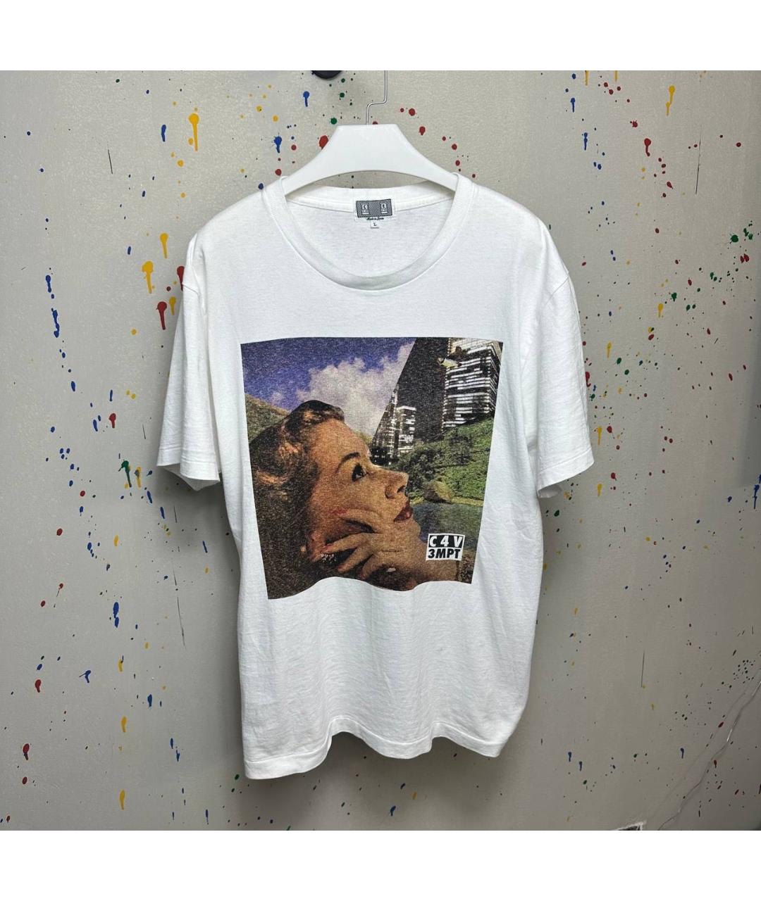 CAV EMPT Белая хлопковая футболка, фото 5