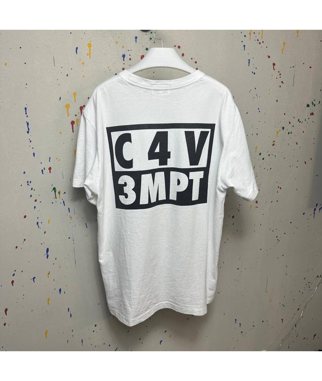 CAV EMPT Белая хлопковая футболка, фото 2