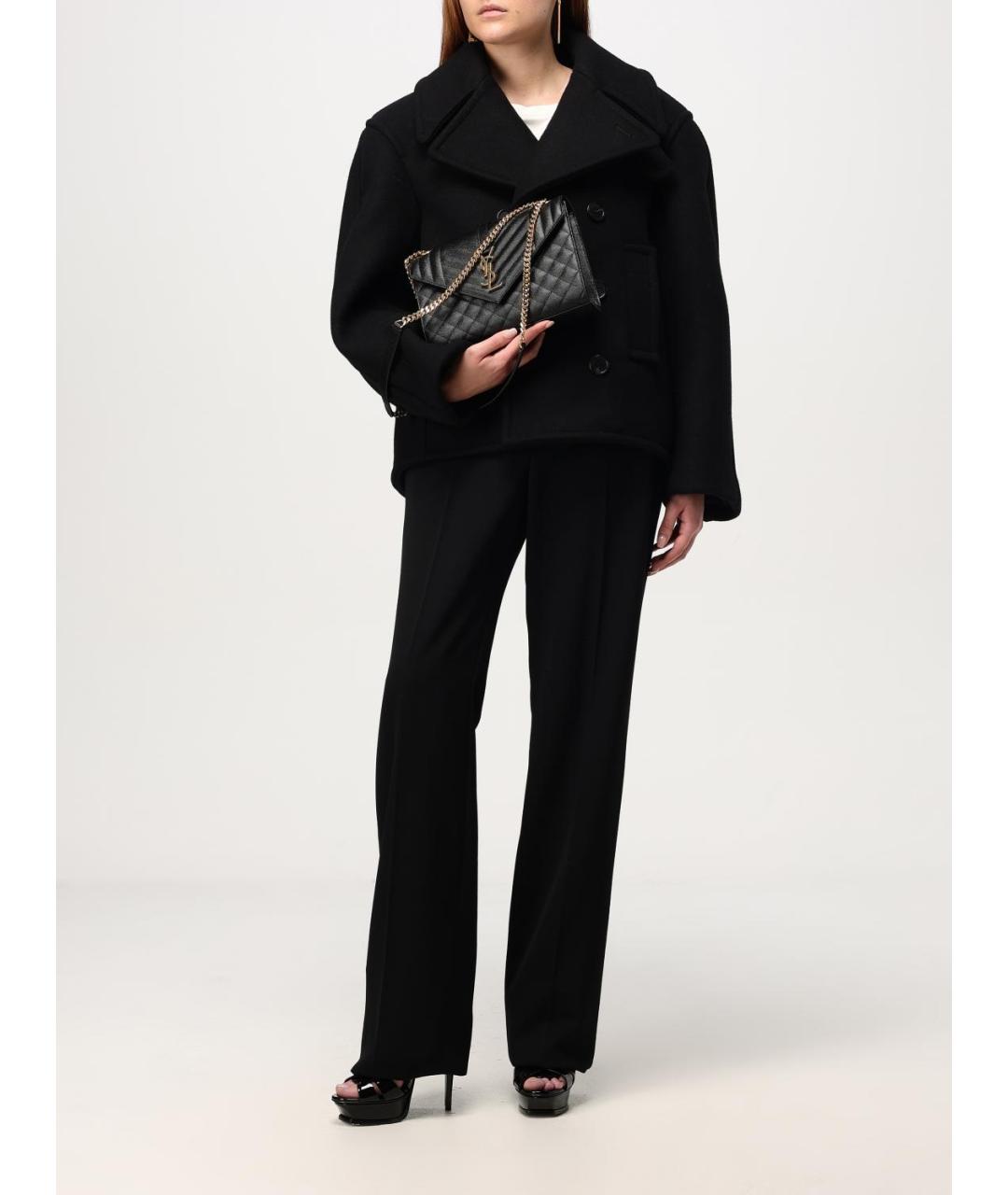 SAINT LAURENT Белая хлопковая футболка, фото 3