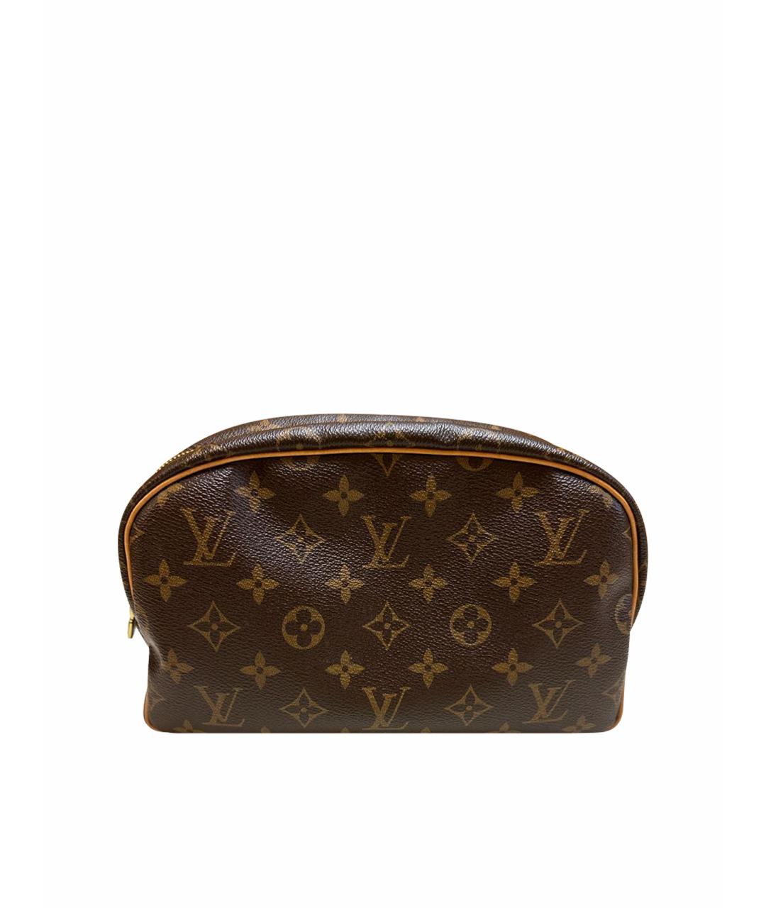 LOUIS VUITTON Коричневая косметичка, фото 1